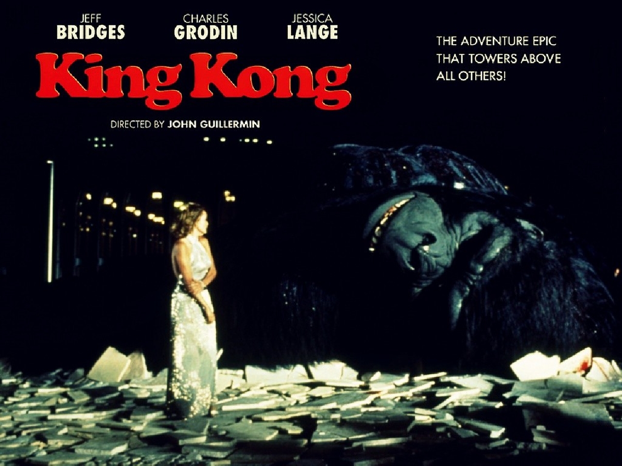 Die besten König Kong (1976)-Hintergründe für den Telefonbildschirm