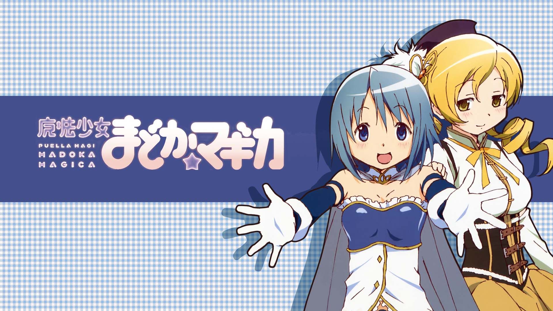Download mobile wallpaper Mami Tomoe, Sayaka Miki, Puella Magi Madoka Magica, Anime for free.