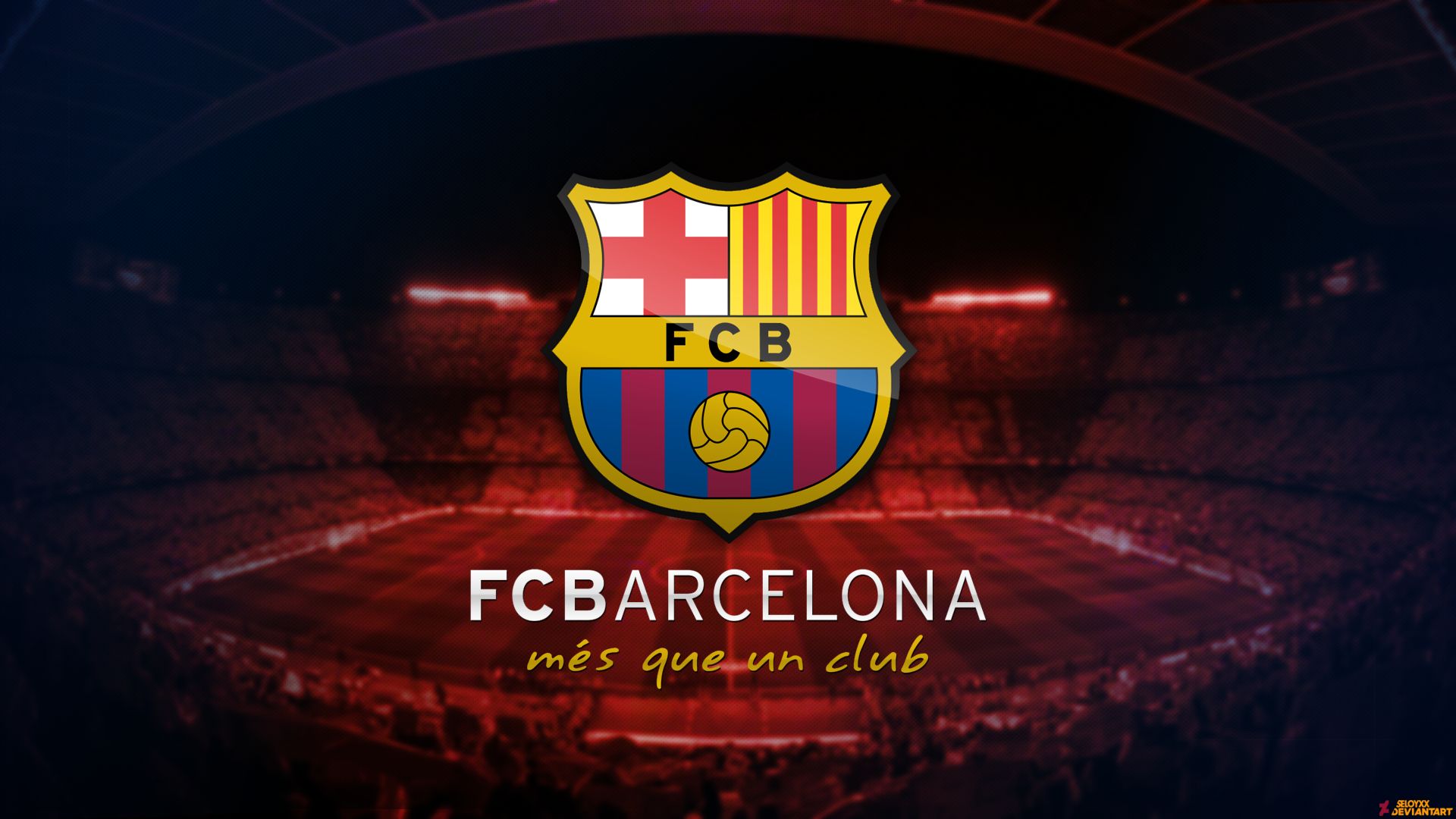 Free download wallpaper Sports, Logo, Emblem, Soccer, Fc Barcelona, Camp Nou on your PC desktop