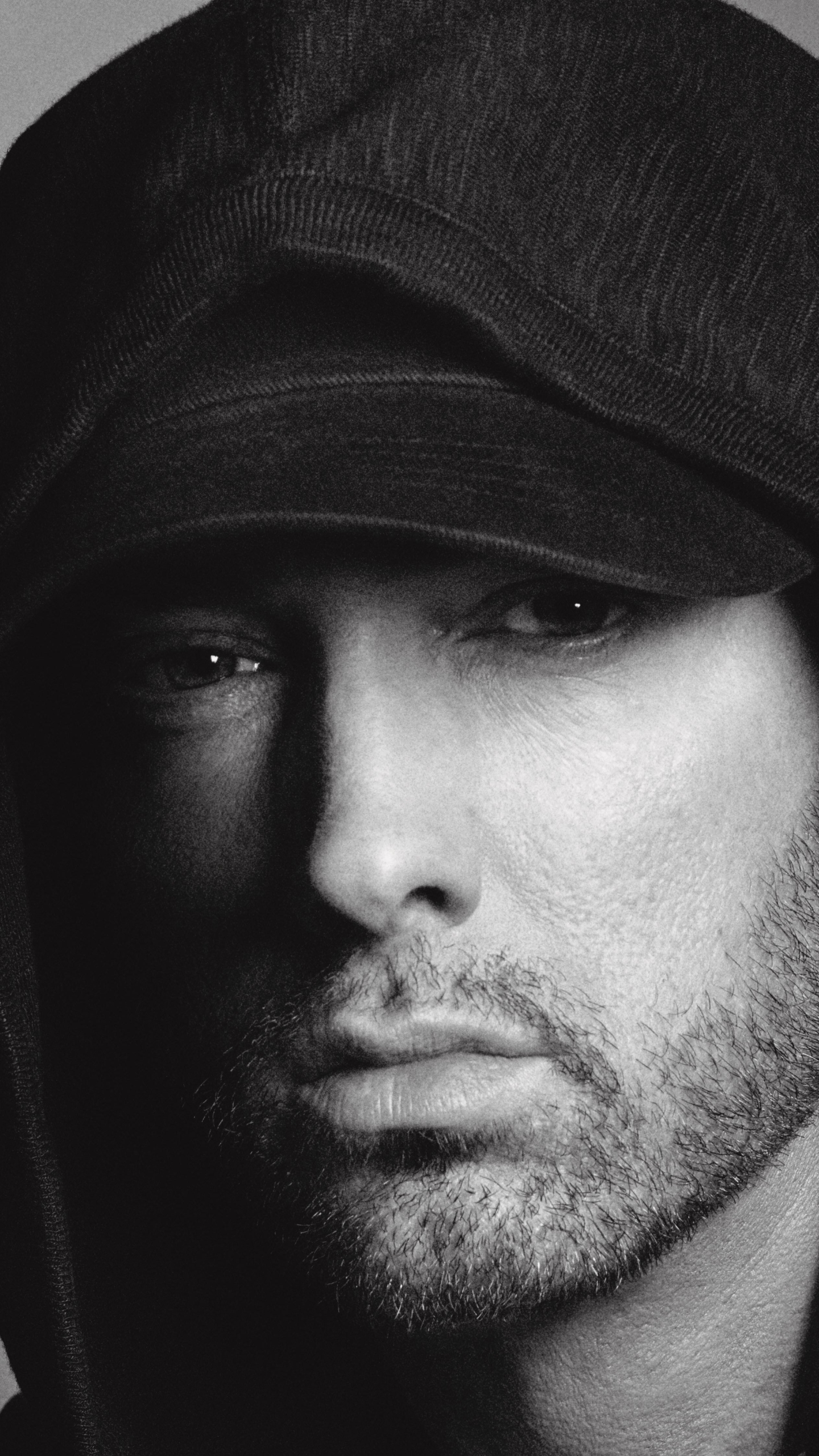 Descarga gratuita de fondo de pantalla para móvil de Música, Eminem, Cantante, Blanco Y Negro, Americano, Blanco Negro.