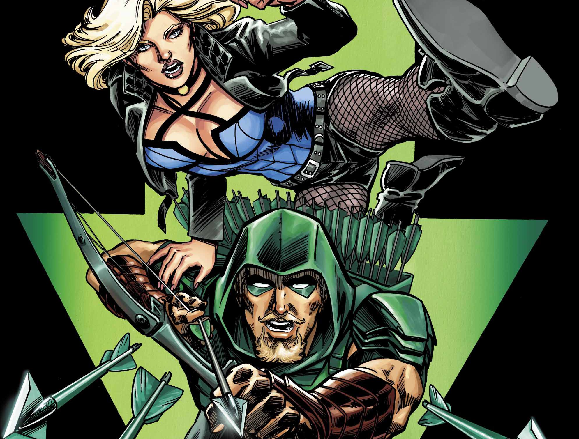 Laden Sie das Comics, Schwarzer Kanarienvogel, Green Arrow-Bild kostenlos auf Ihren PC-Desktop herunter