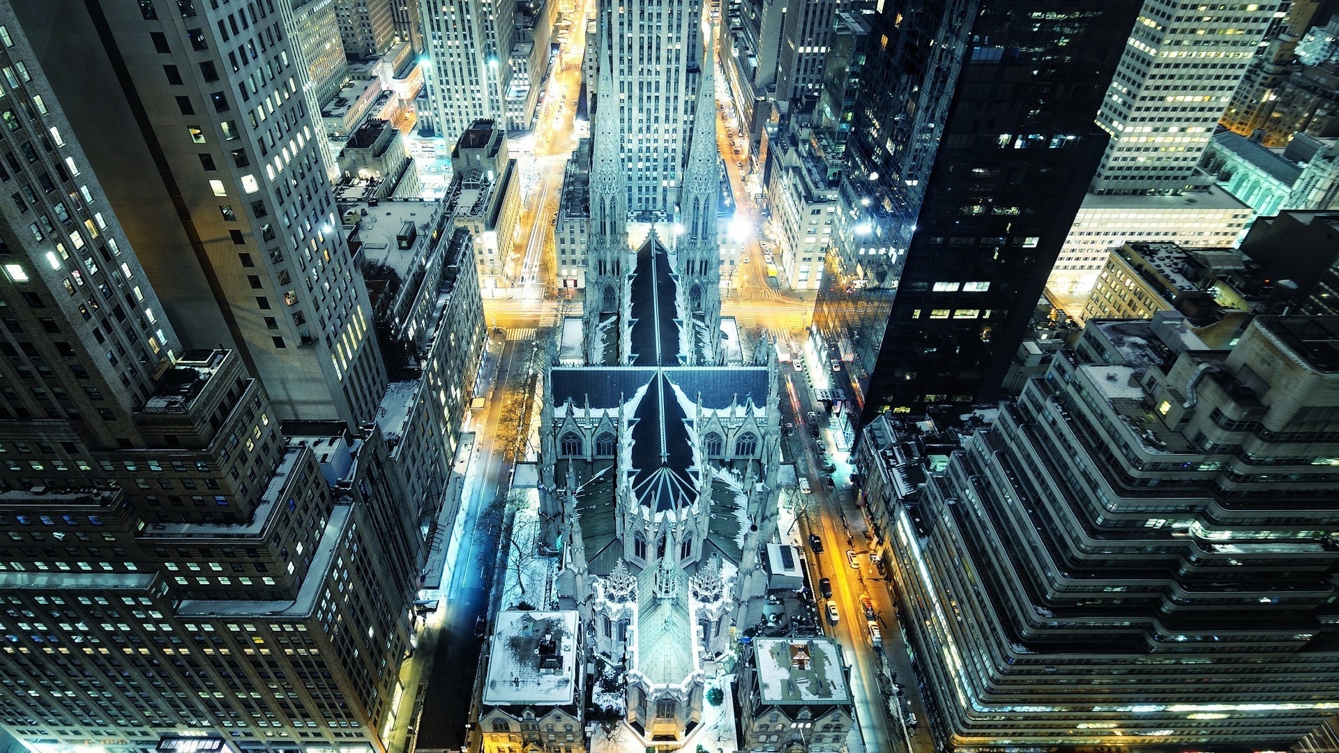 無料モバイル壁紙街, ニューヨーク, 宗教的, 聖パトリック大聖堂をダウンロードします。