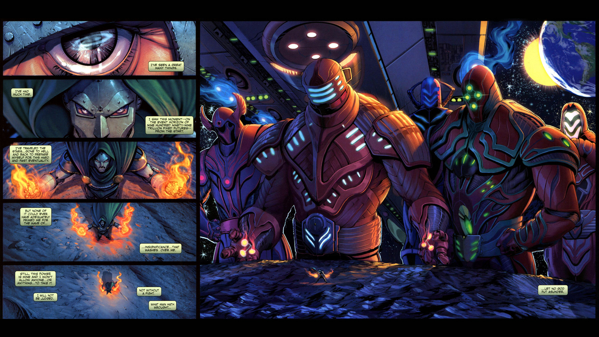 Free download wallpaper Doctor Doom, Comics on your PC desktop