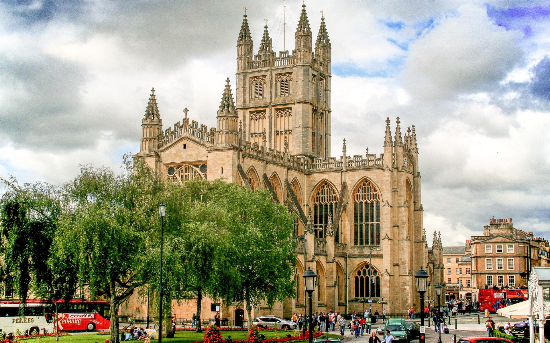 Bath Abbey iPhone wallpapers