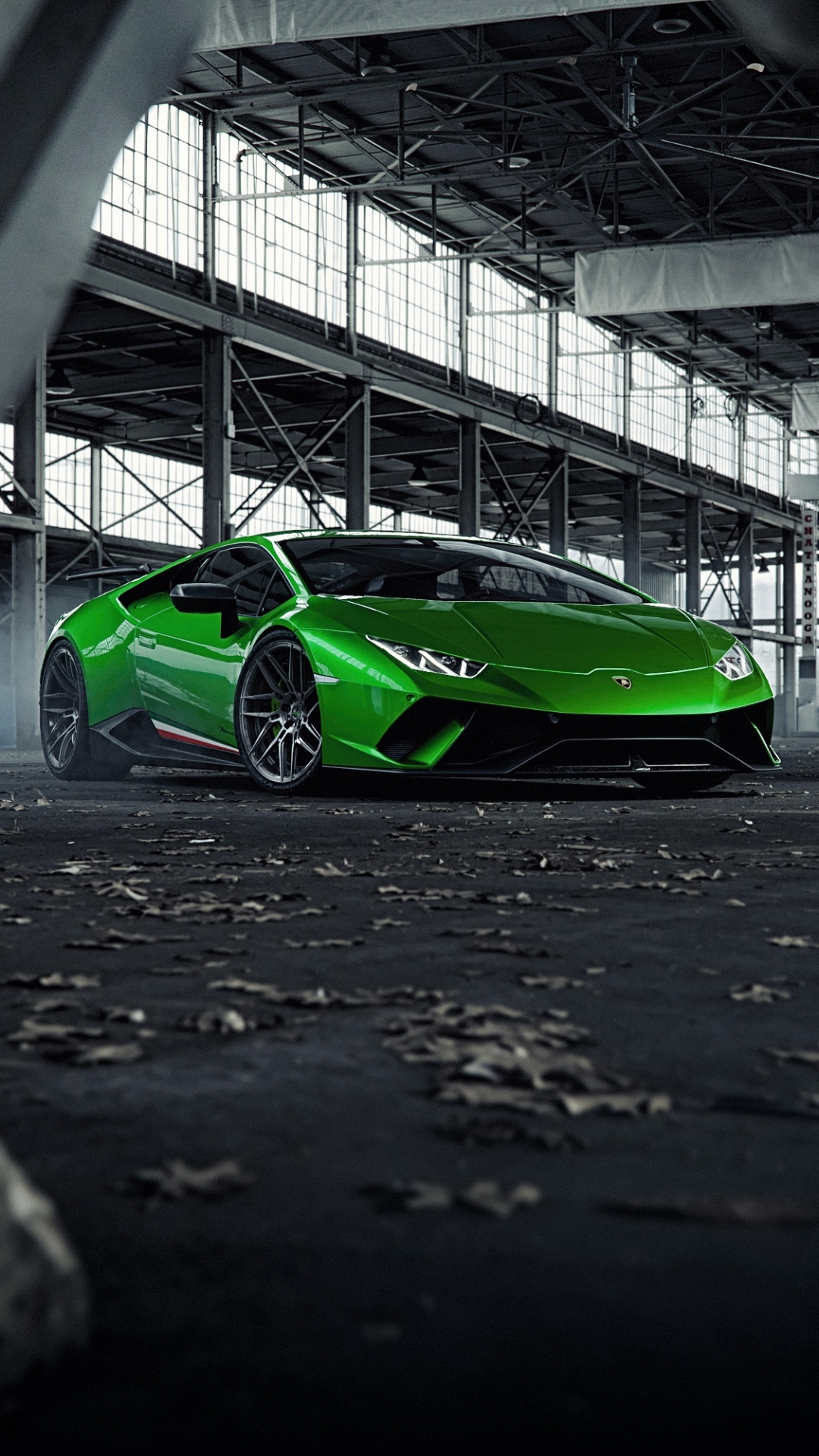 Download mobile wallpaper Lamborghini, Car, Supercar, Lamborghini Huracan, Vehicles, Green Car, Lamborghini Huracán Performanté for free.