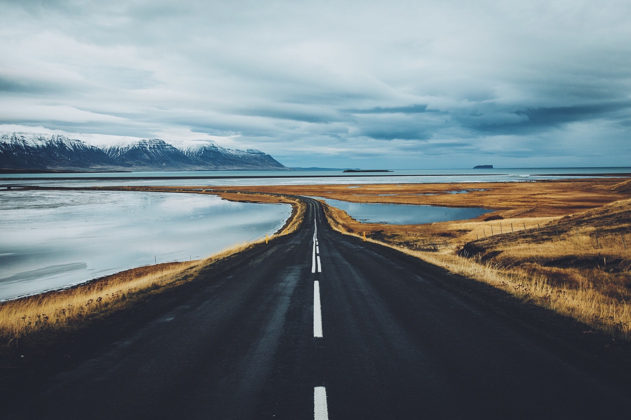 Descarga gratis la imagen Paisaje, Naturaleza, Horizonte, Nube, Carretera, Hecho Por El Hombre en el escritorio de tu PC