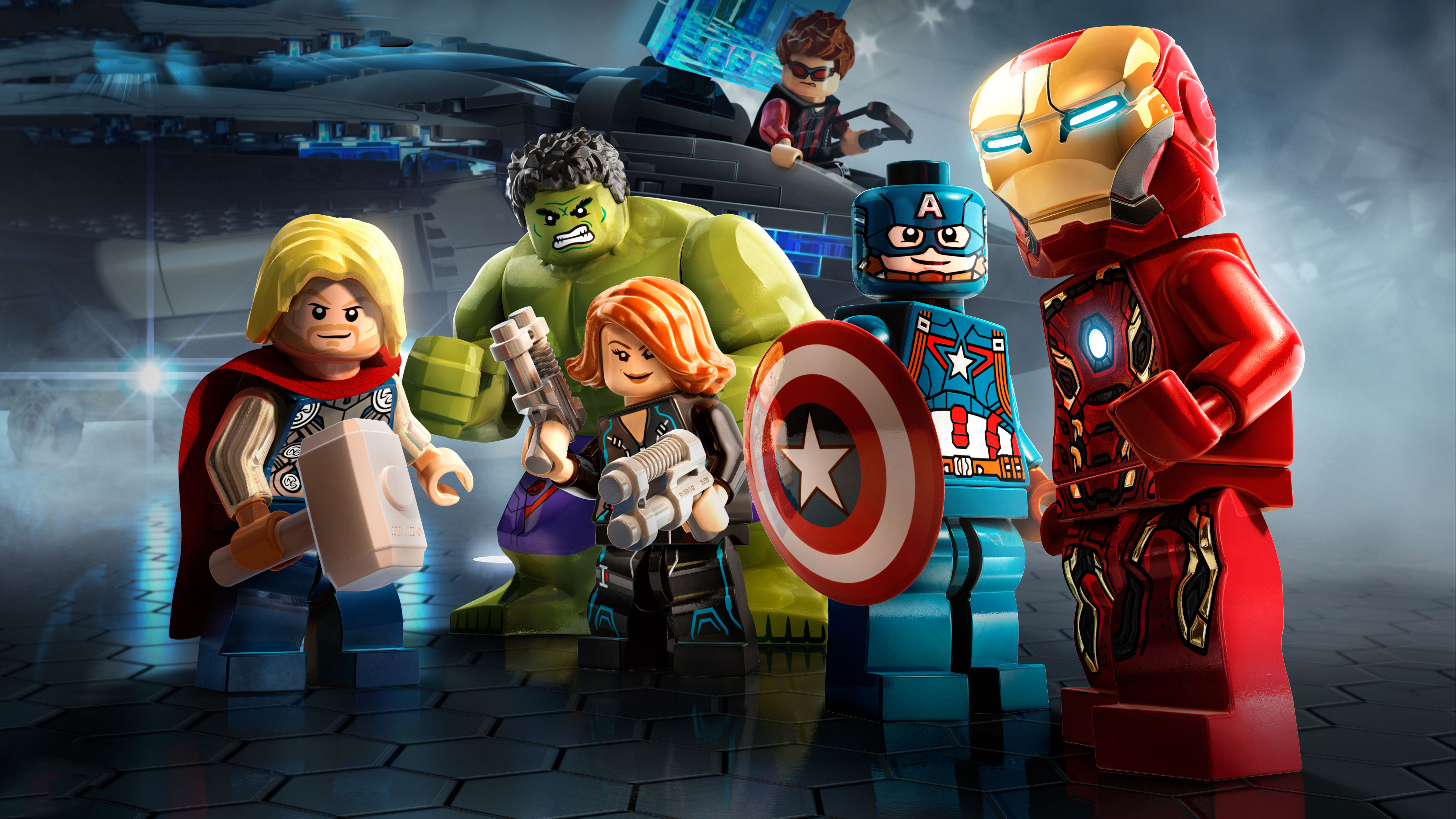 Laden Sie Lego Marvel's Avengers HD-Desktop-Hintergründe herunter