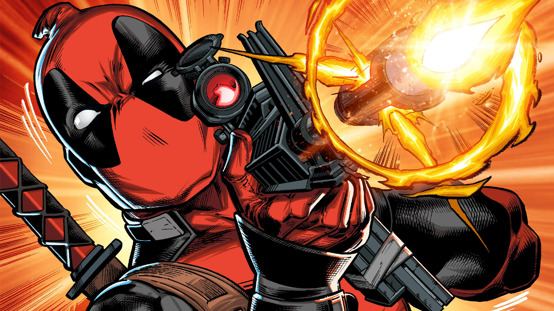 Handy-Wallpaper Deadpool, Comics kostenlos herunterladen.