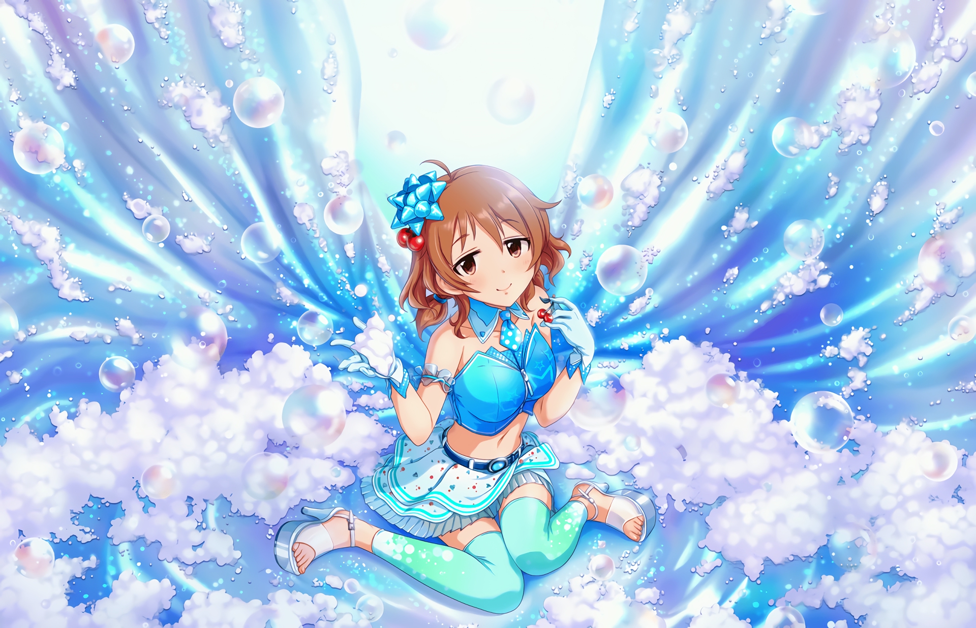 Laden Sie das Animes, The Idolm@ster, The Idolm@ster Cinderella Girls, Hina Araki-Bild kostenlos auf Ihren PC-Desktop herunter