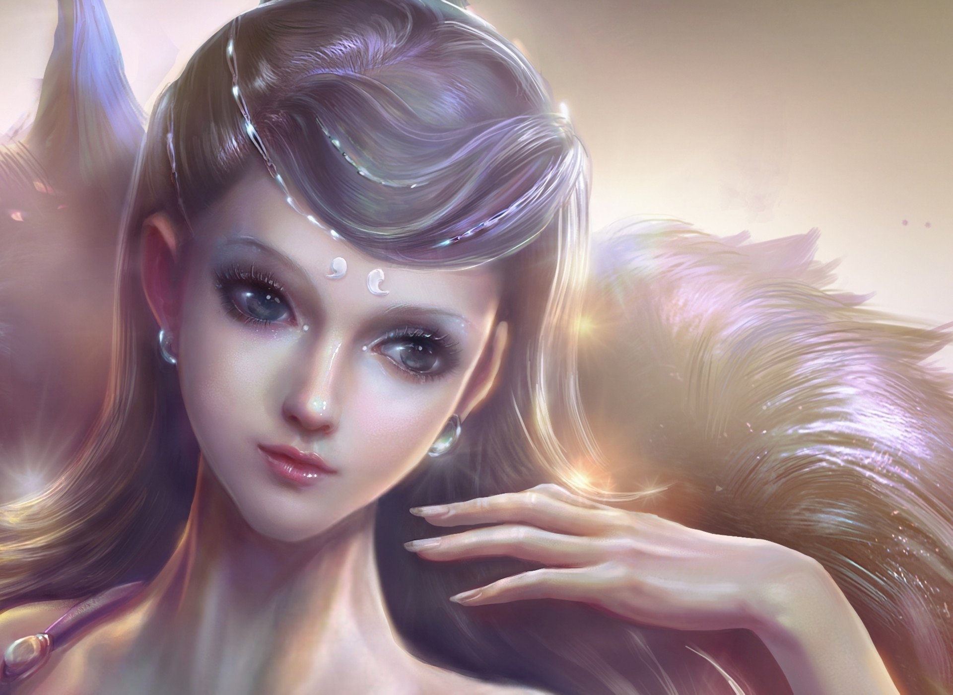 Download mobile wallpaper Fantasy, Artistic, Women for free.