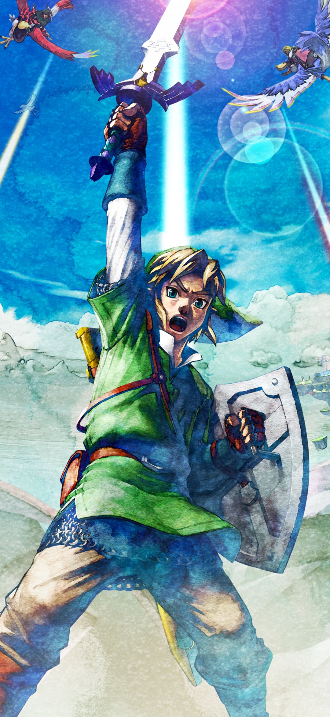 Téléchargez des papiers peints mobile Lien, Jeux Vidéo, Zelda, The Legend Of Zelda: Skyward Sword, La Légende De Zelda : Skyward Sword Hd gratuitement.