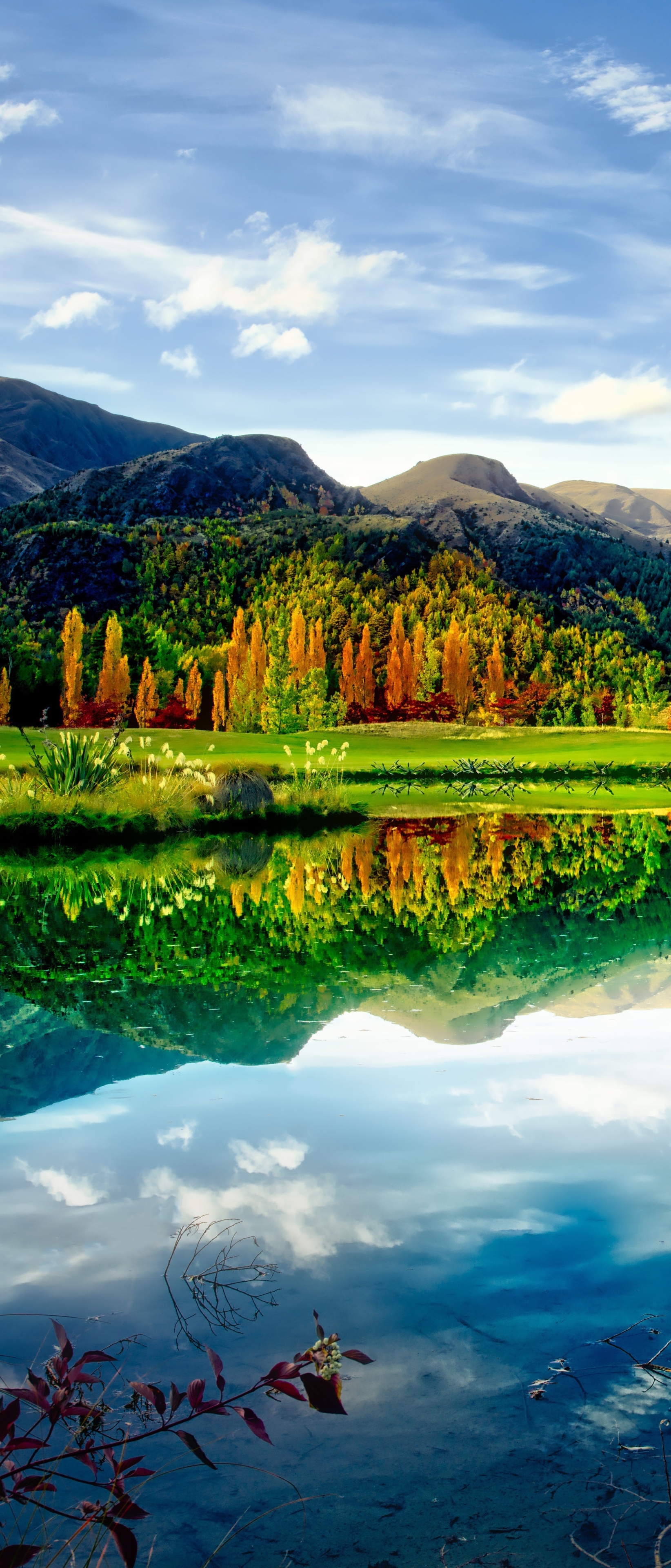 Download mobile wallpaper Landscape, Lake, Reflection, Earth for free.
