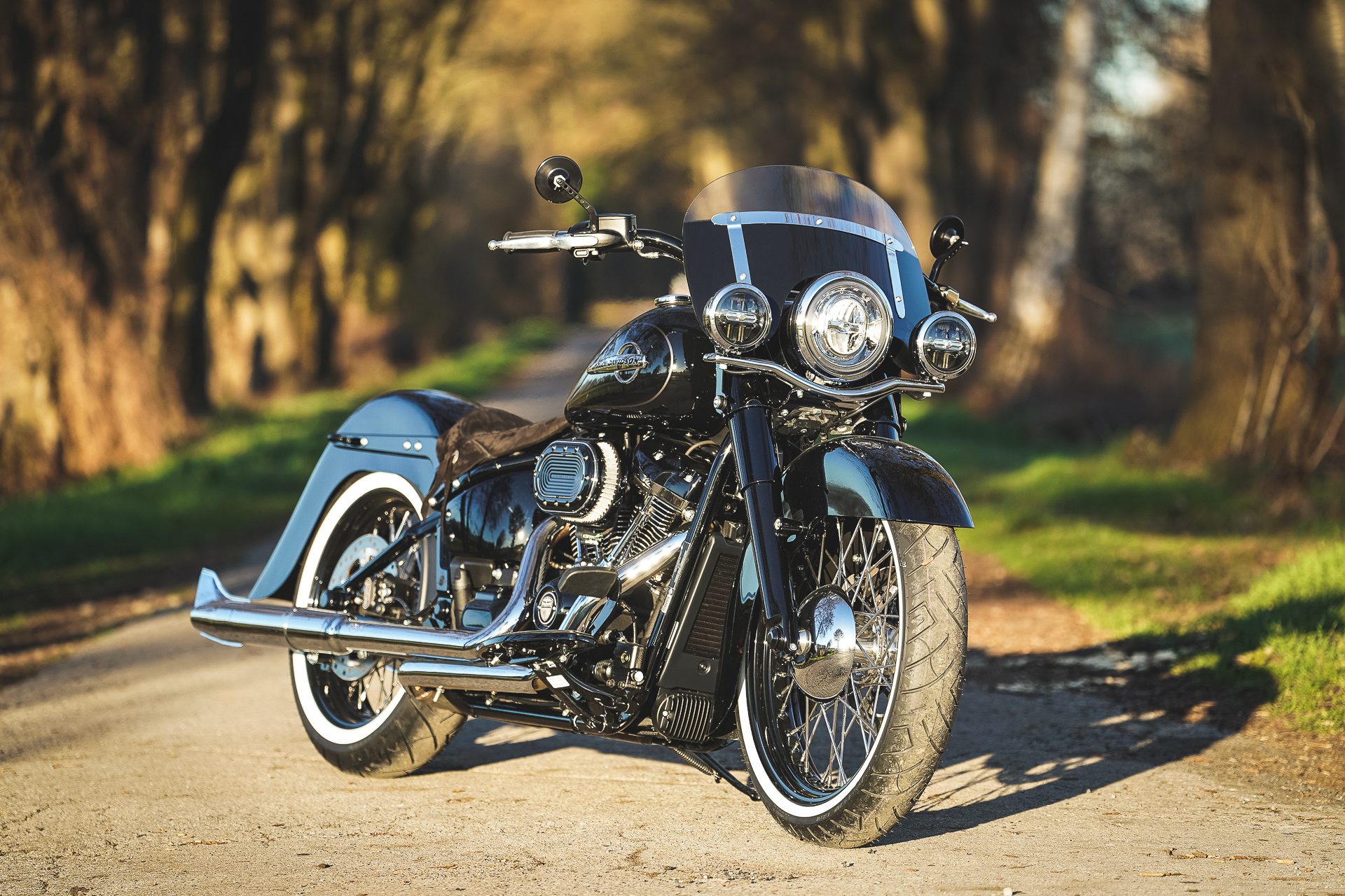 Téléchargez des papiers peints mobile Harley Davidson, Véhicules, Moto Personnalisée, Coutumes De Thunderbike, Motocyclettes gratuitement.