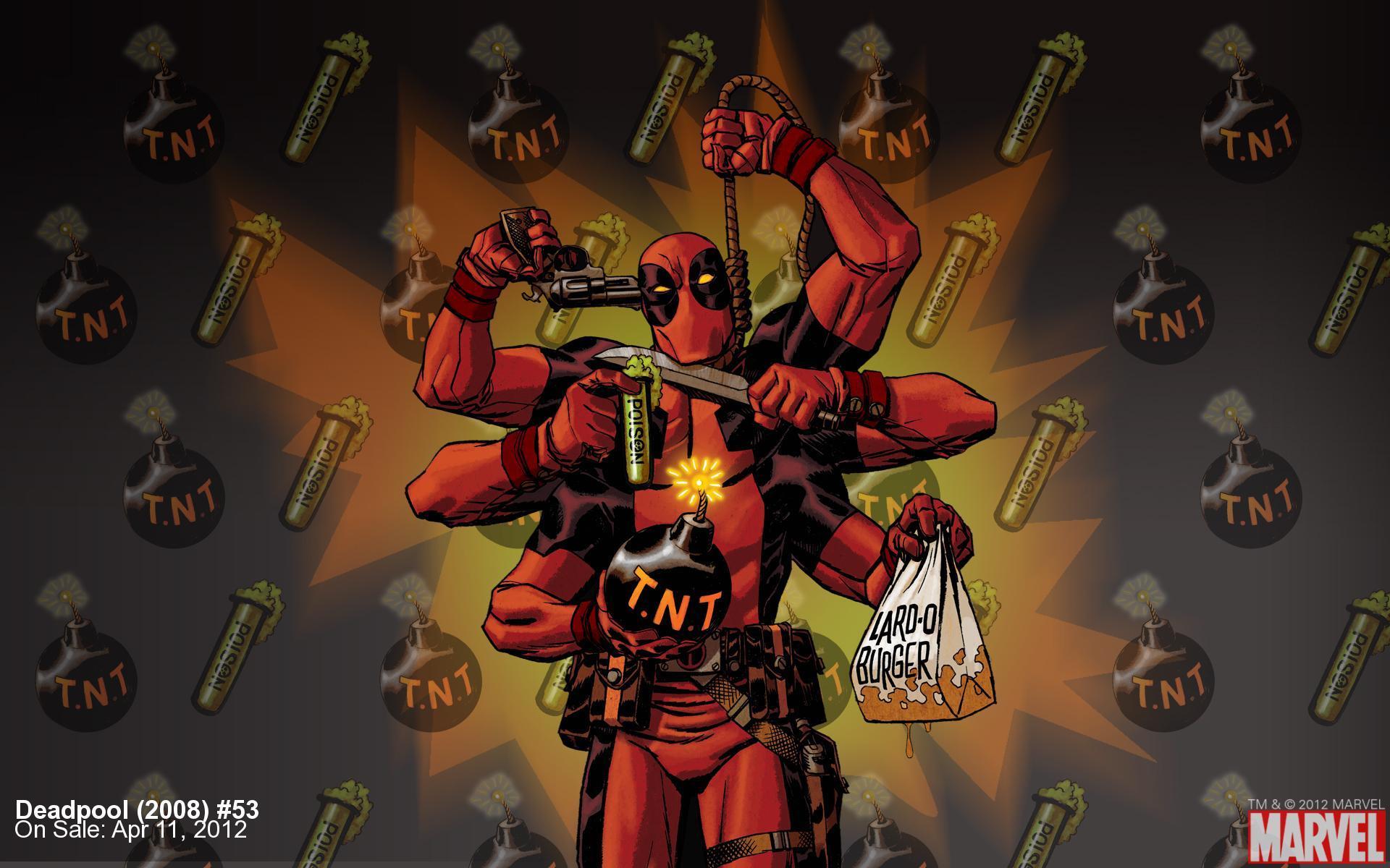 High Definition Deadpool background