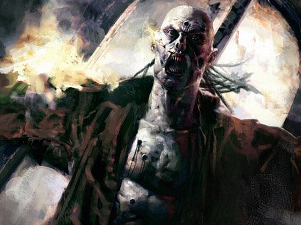 Descarga gratis la imagen Oscuro, Zombi en el escritorio de tu PC