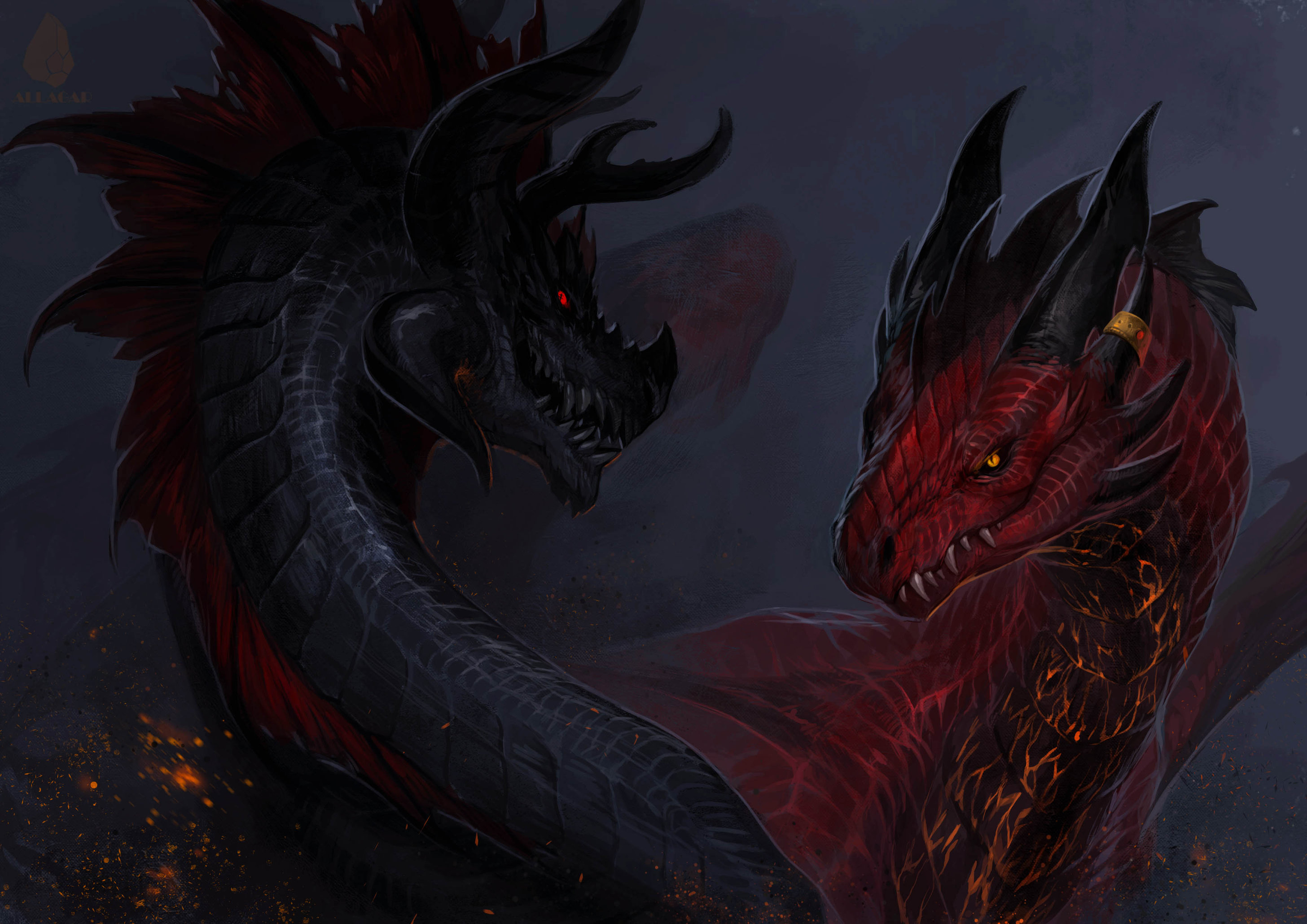 Free download wallpaper Fantasy, Dragon on your PC desktop