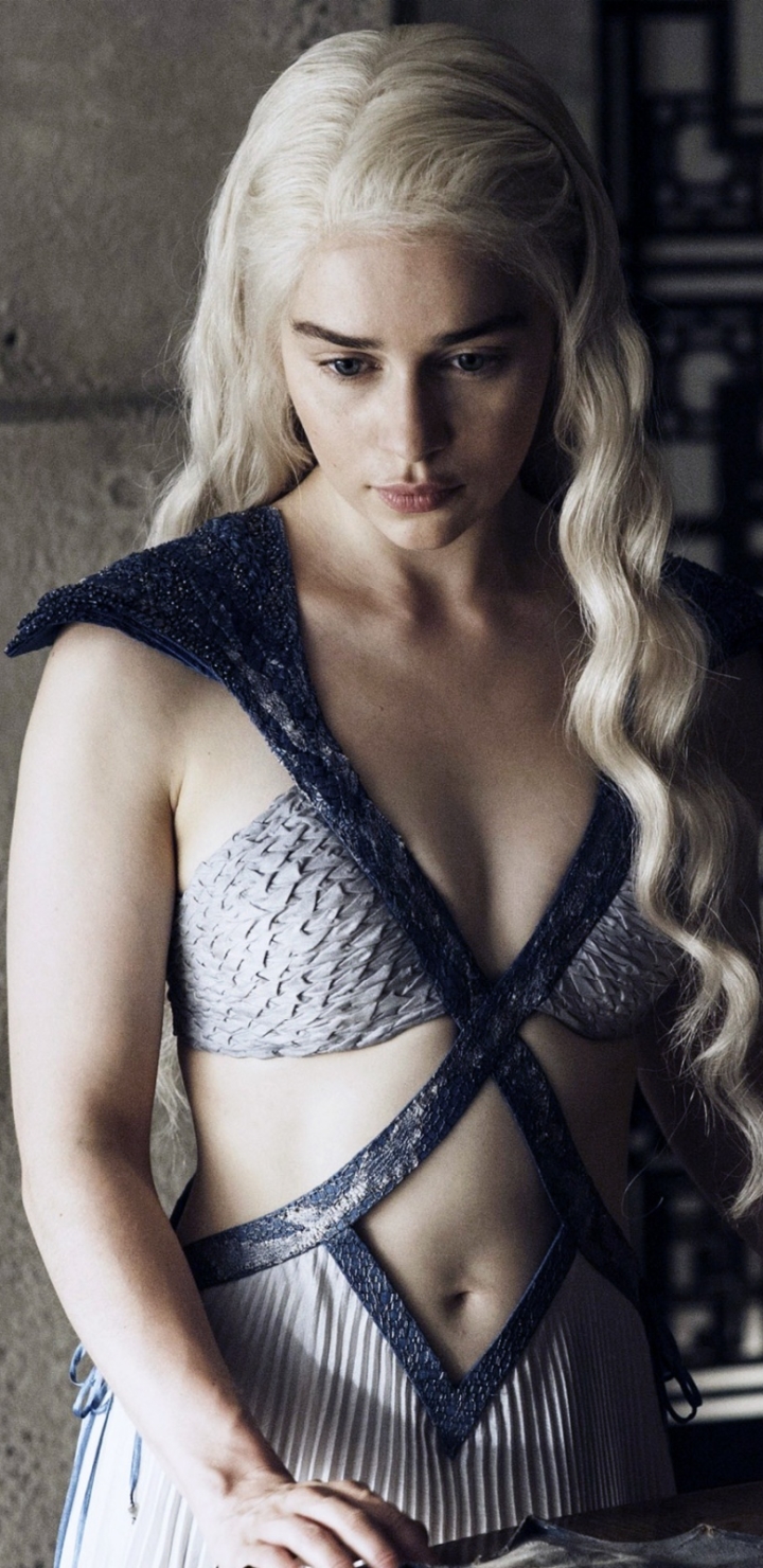 Baixar papel de parede para celular de Programa De Tv, A Guerra Dos Tronos, Daenerys Targaryen, Emilia Clarke gratuito.