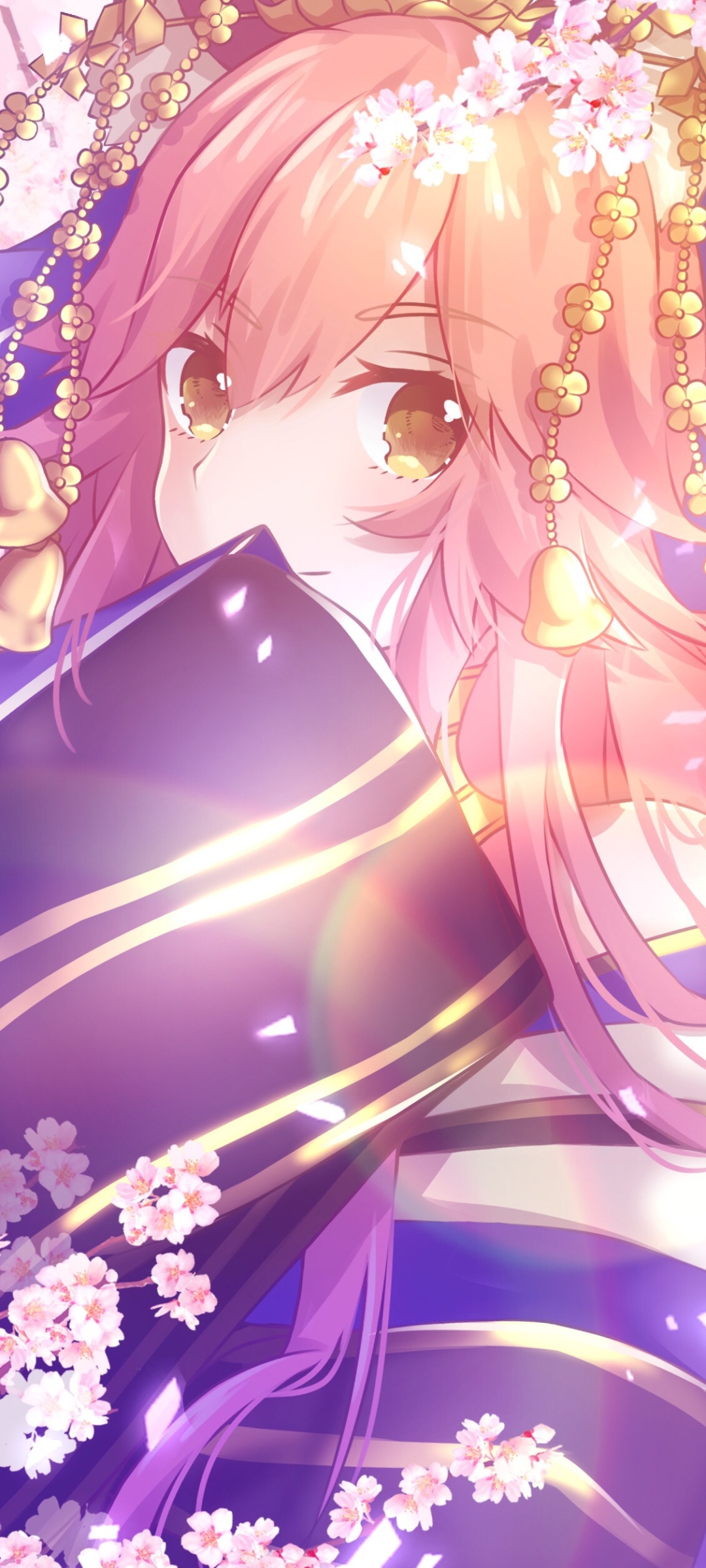 anime, fate/grand order, caster (fate/extra), tamamo no mae (fate/grand order), fate series QHD