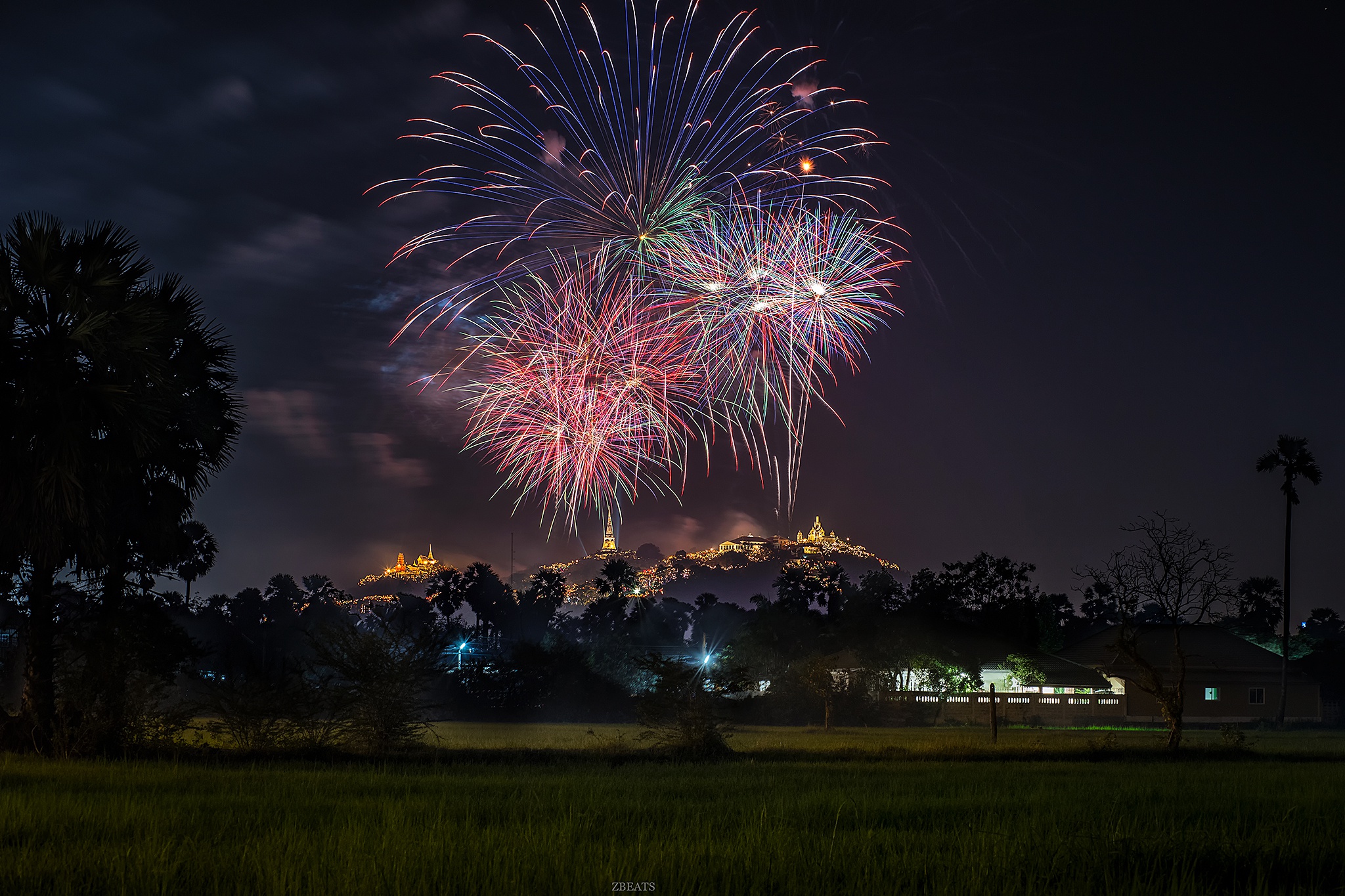 Descarga gratis la imagen Noche, Fuegos Artificiales, Fotografía en el escritorio de tu PC