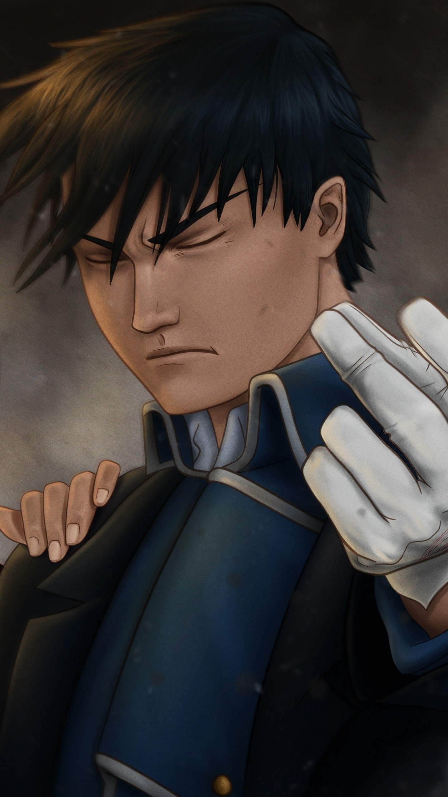 Laden Sie das Fullmetal Alchemist, Animes, Roy Mustang-Bild kostenlos auf Ihren PC-Desktop herunter