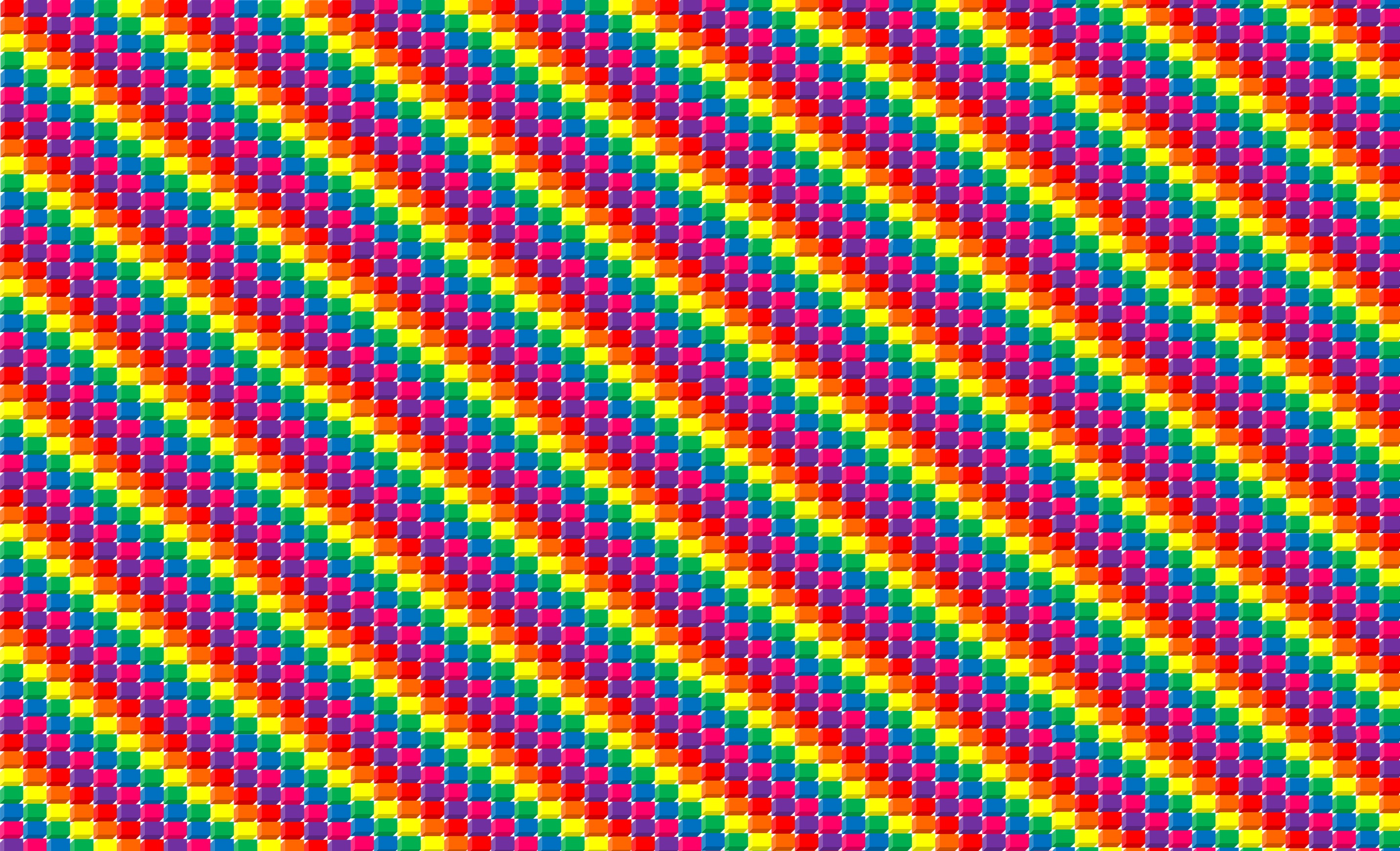 Download mobile wallpaper Abstract, Rainbow, Pattern, Colors, Colorful, Square for free.