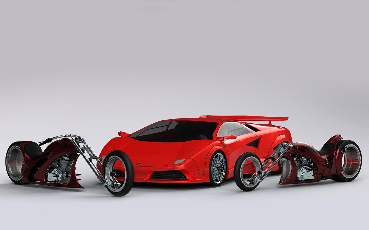 Laden Sie das Lamborghini, Motorrad, Fahrzeuge-Bild kostenlos auf Ihren PC-Desktop herunter