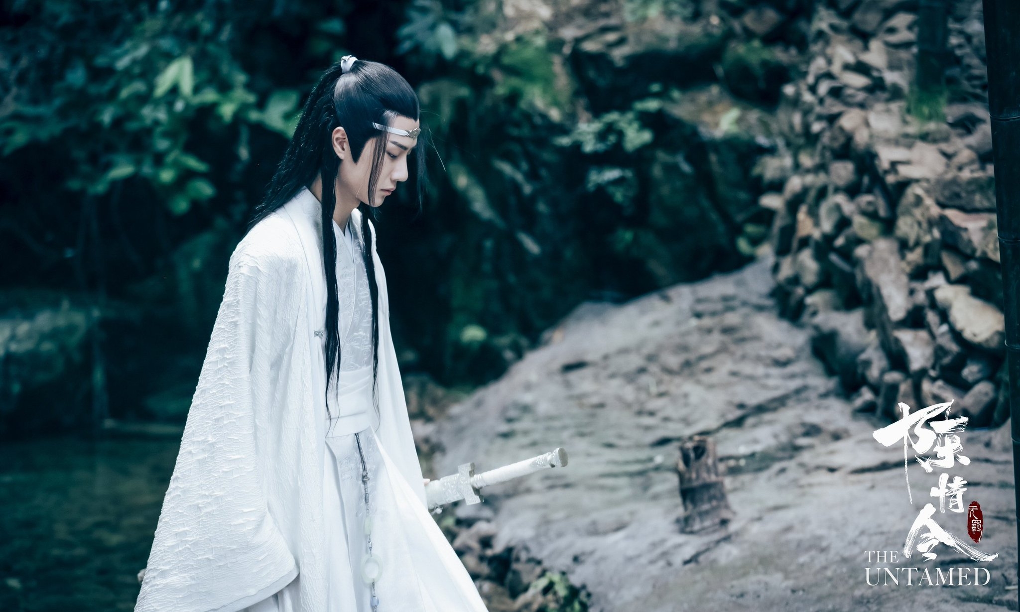 Free download wallpaper Tv Show, Lan Zhan, Lan Wangji, The Untamed, Wang Yibo on your PC desktop