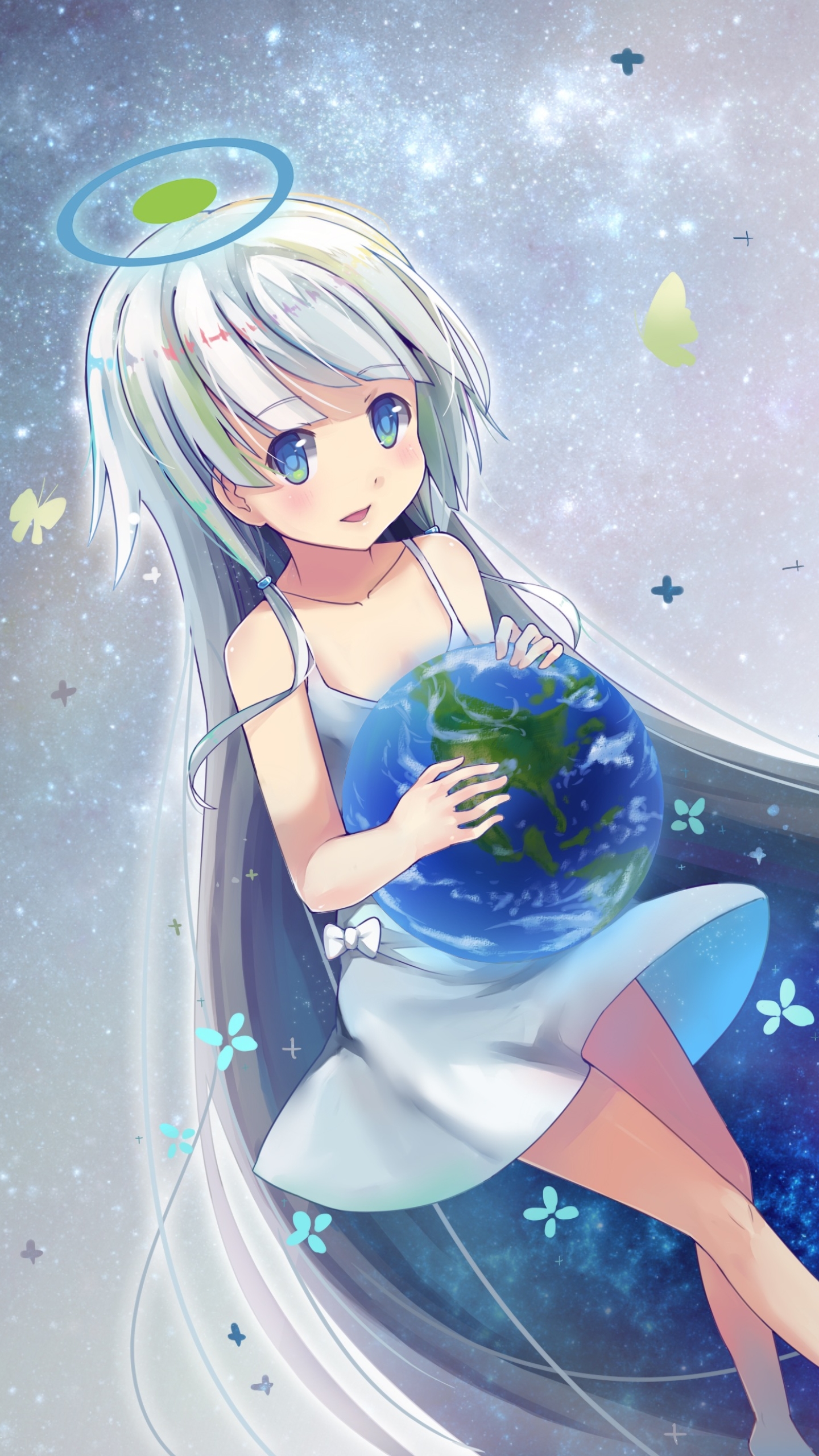 anime, earth chan HD wallpaper
