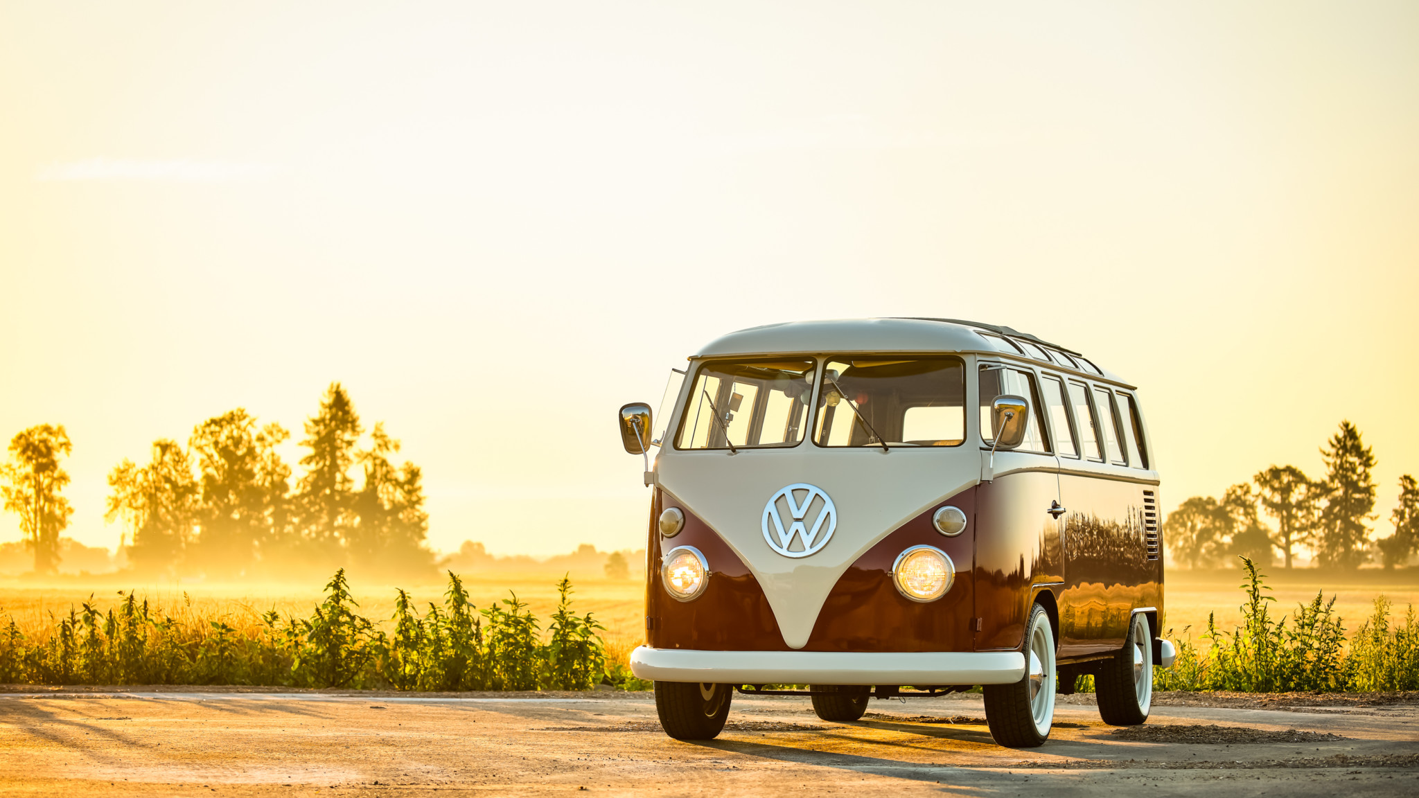 Laden Sie das Volkswagen, Altes Auto, Fahrzeuge, Volkswagen Typ 2 Bus-Bild kostenlos auf Ihren PC-Desktop herunter