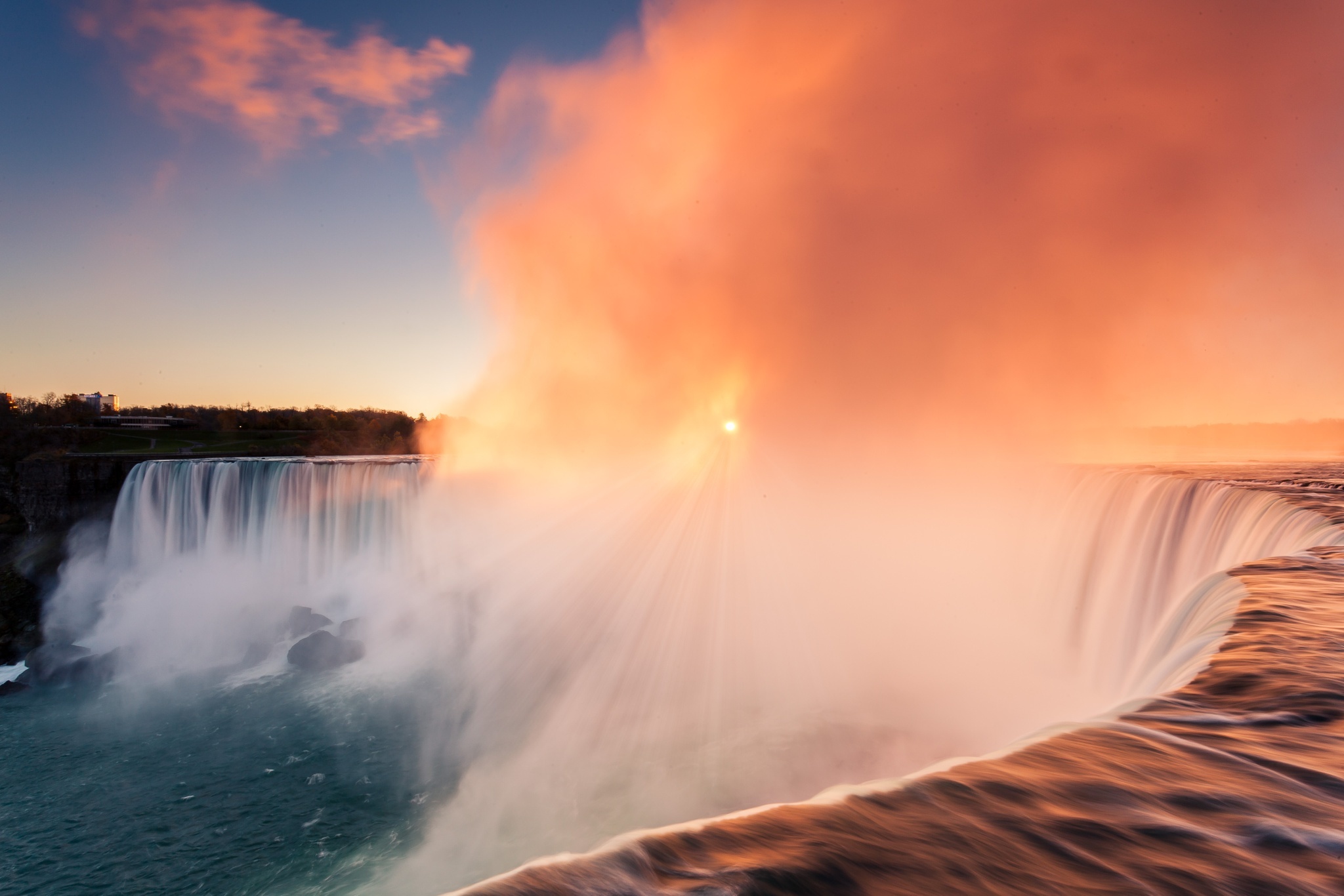 Handy-Wallpaper Natur, Wasserfälle, Wasserfall, Fluss, Niagarafälle, Erde/natur kostenlos herunterladen.
