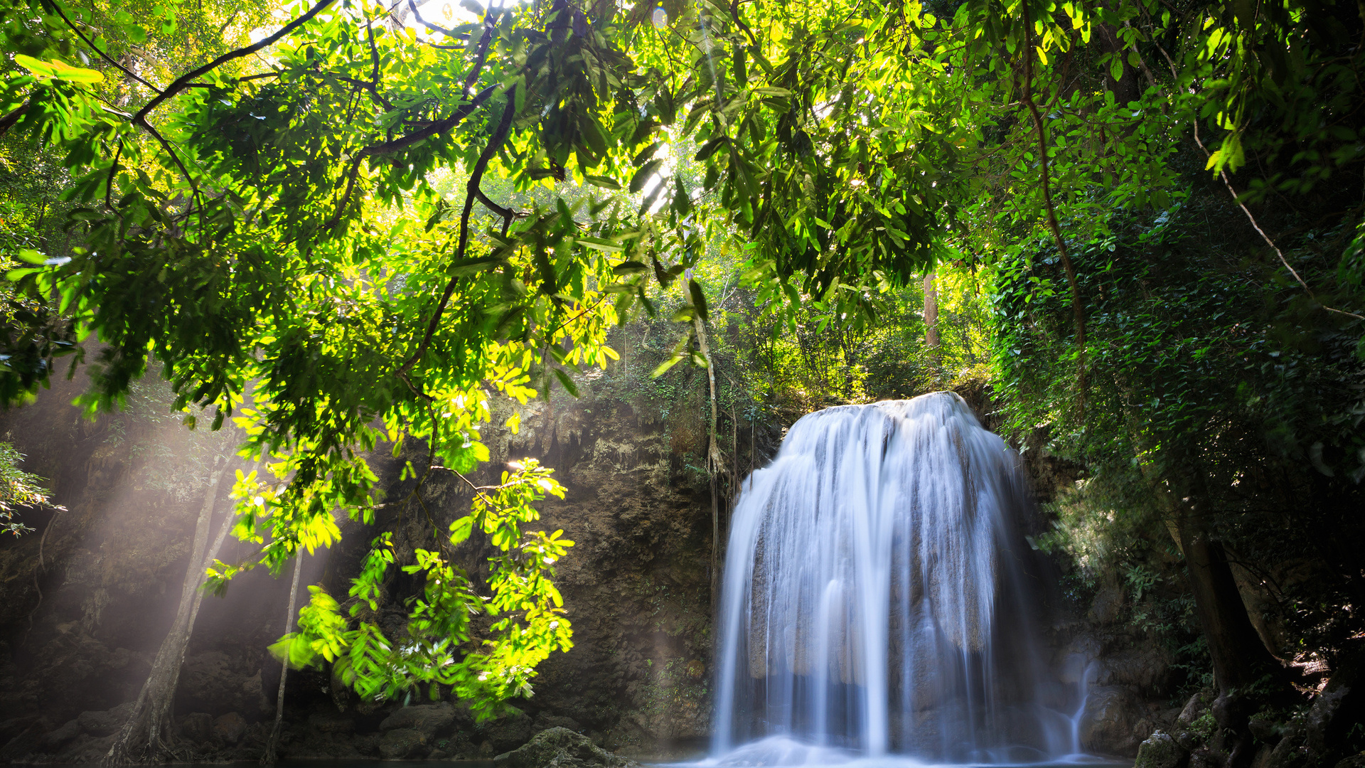 Free download wallpaper Waterfall, Earth on your PC desktop