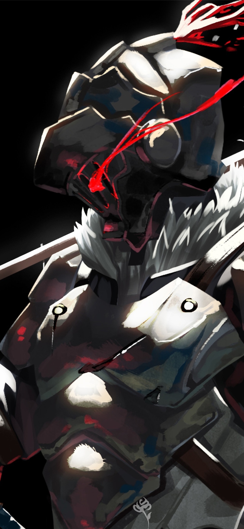 Handy-Wallpaper Helm, Rüstung, Animes, Goblin Slayer kostenlos herunterladen.