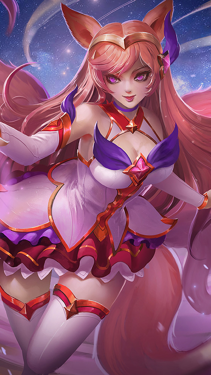 Download mobile wallpaper League Of Legends, Video Game, Ahri (League Of Legends), Star Guardians for free.