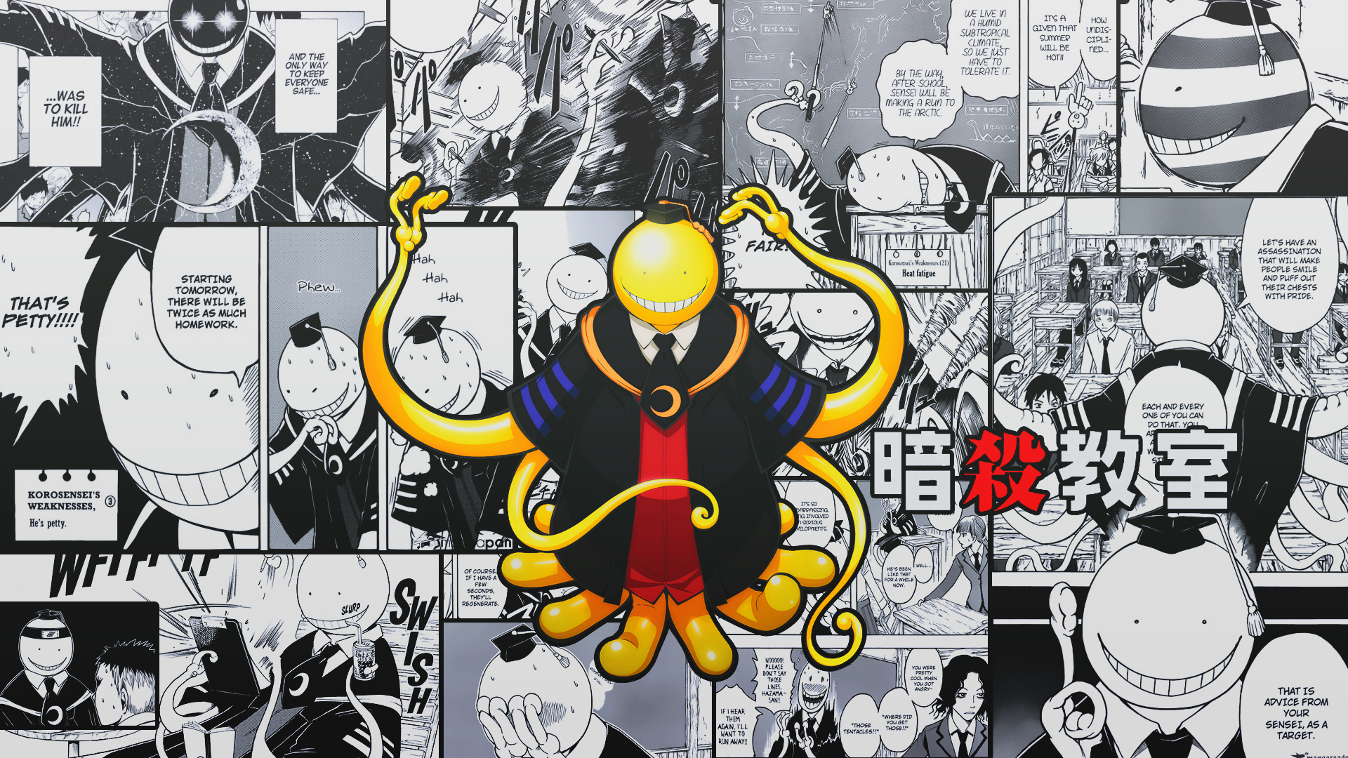 Download mobile wallpaper Anime, Koro Sensei, Assassination Classroom for free.