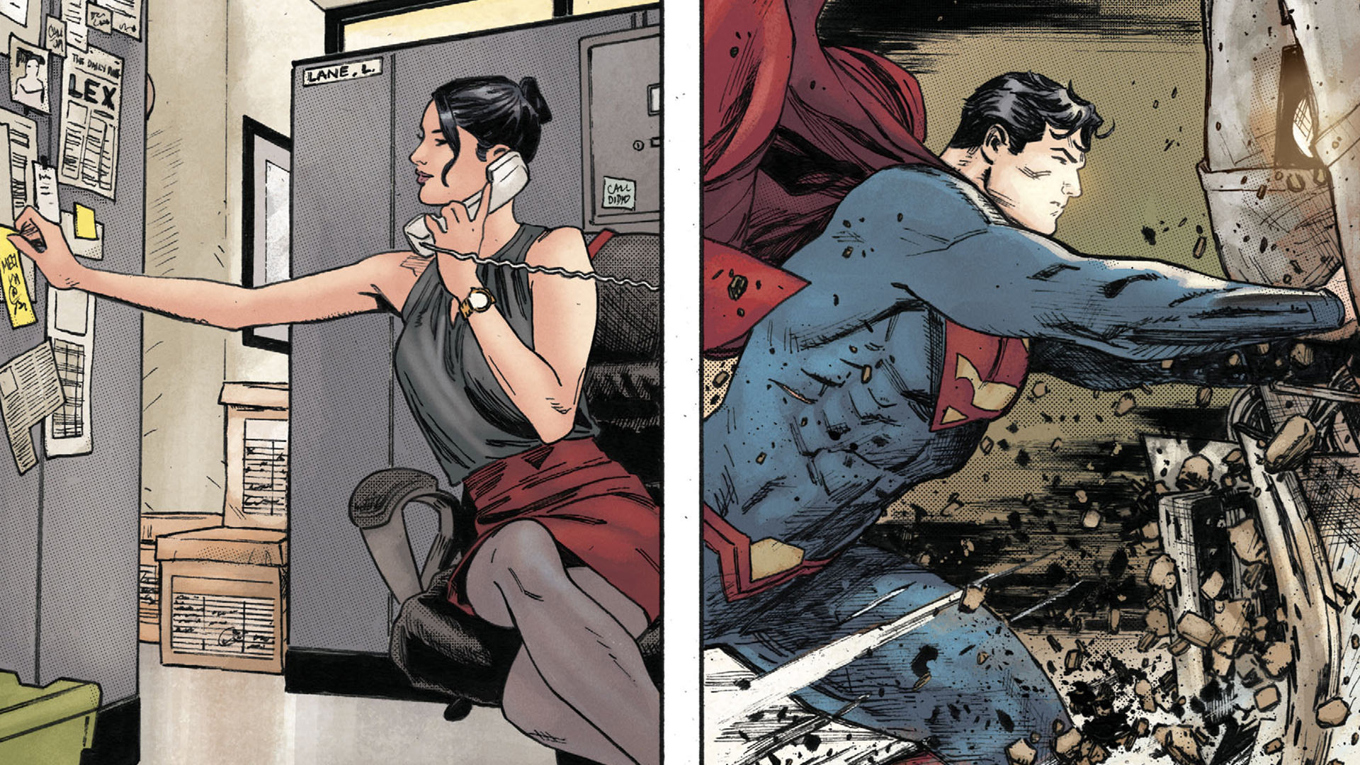Скачать обои бесплатно Комиксы, Супермен, Лоис Лейн картинка на рабочий стол ПК