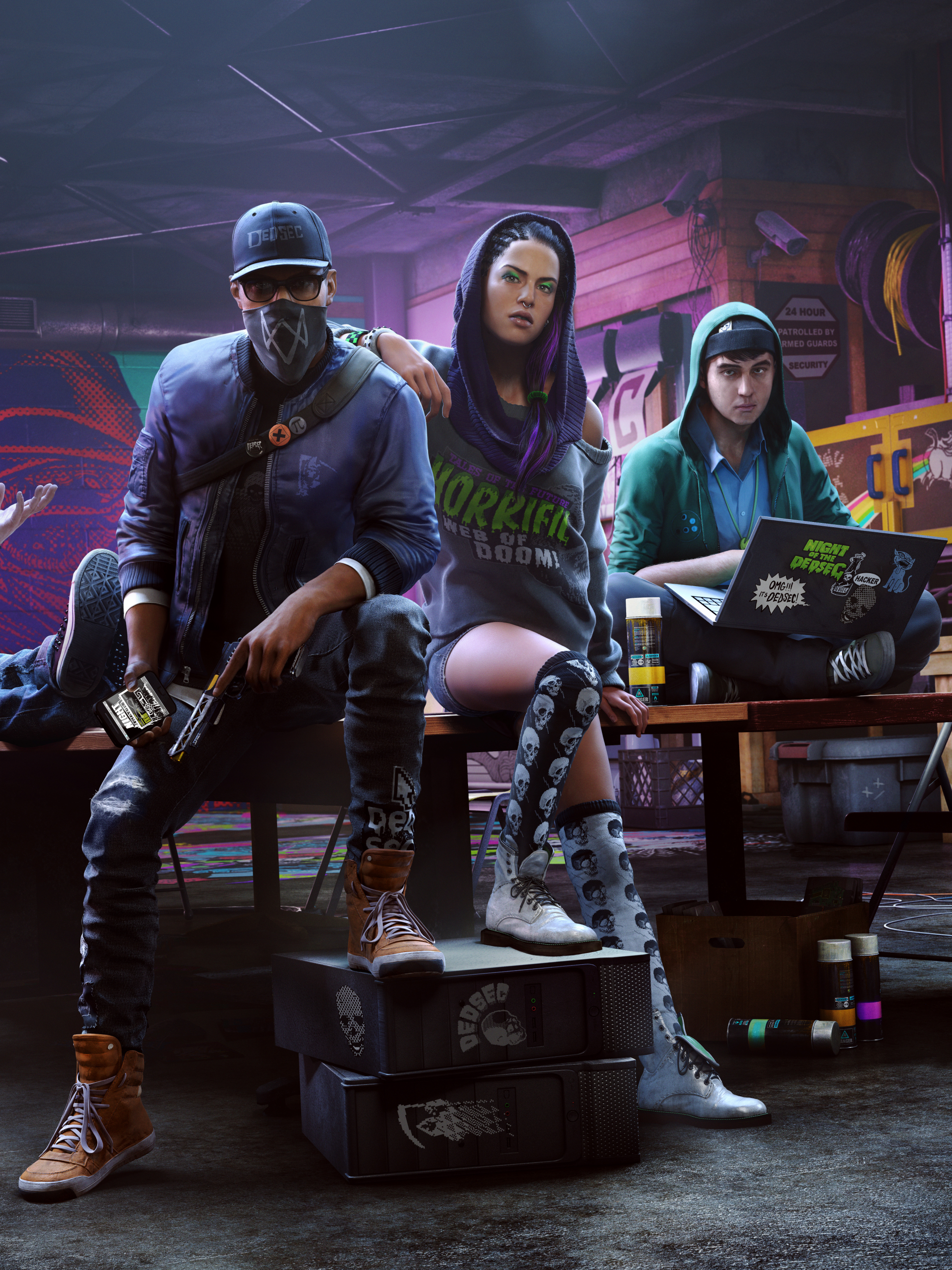 Téléchargez gratuitement l'image Watch Dogs, Jeux Vidéo, Watch Dogs 2 sur le bureau de votre PC