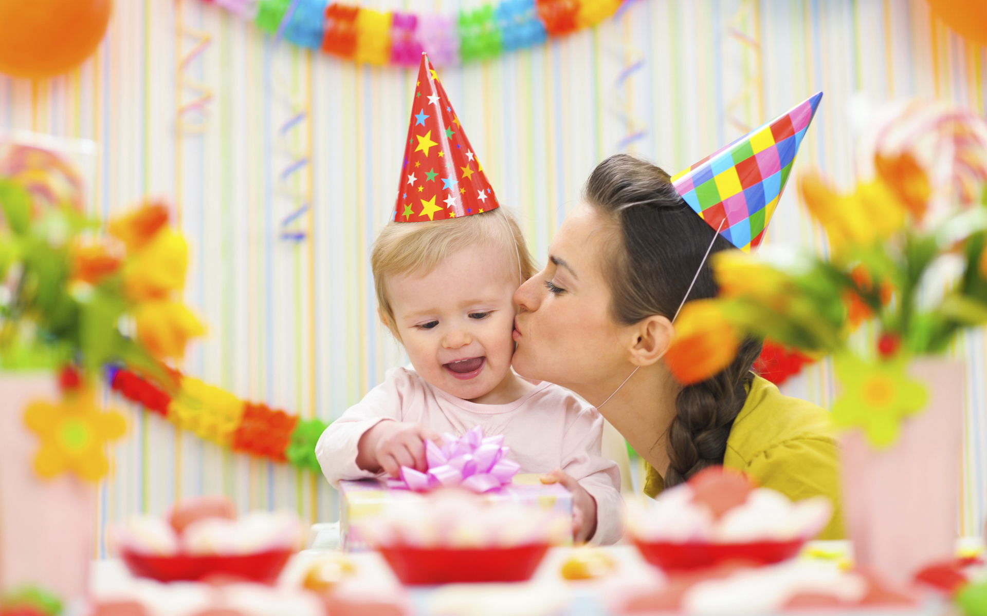 Download mobile wallpaper Holiday, Cute, Birthday, Baby for free.