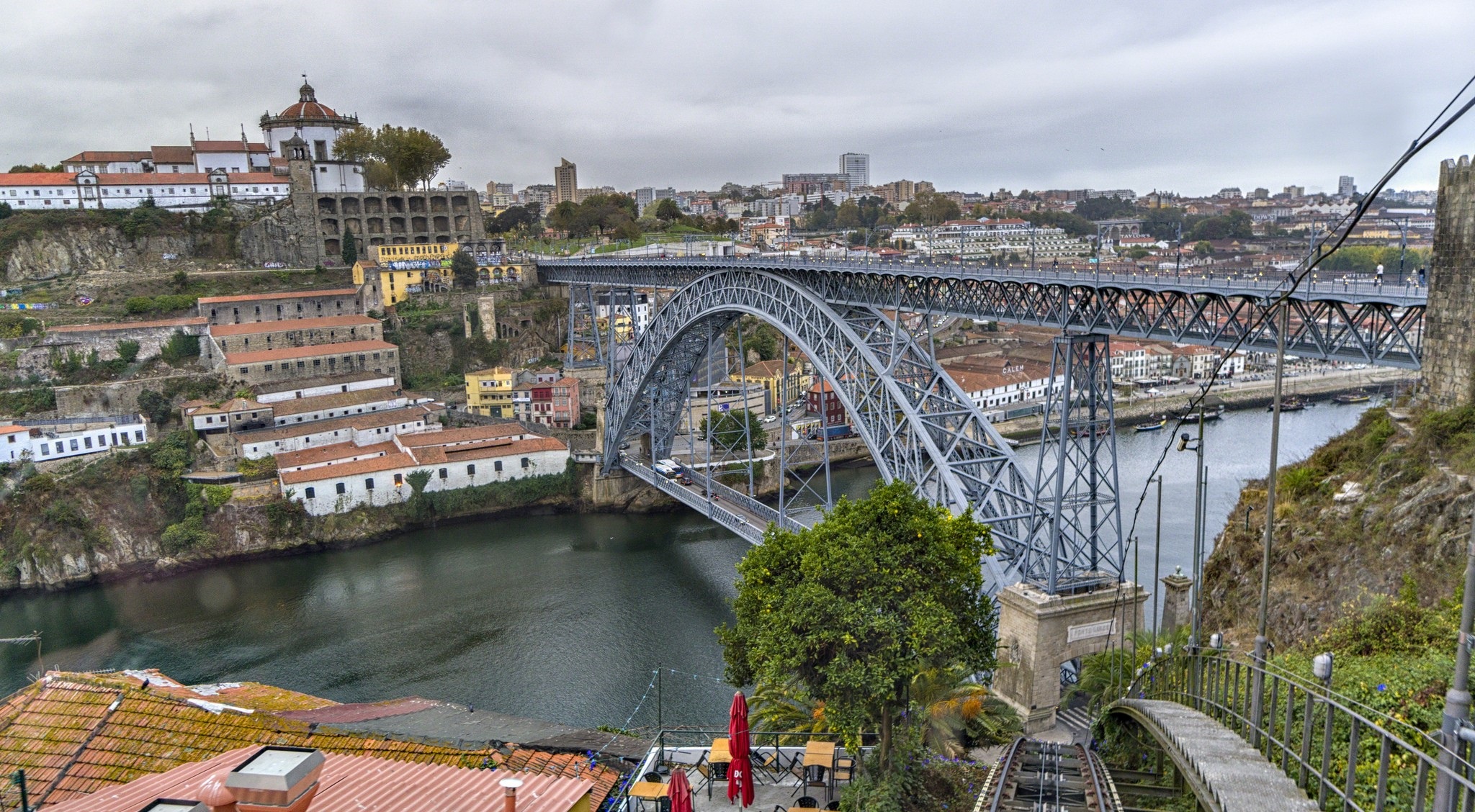 936740 télécharger l'image construction humaine, pont dom luis, pont, pont luís i, porto, le portugal - fonds d'écran et économiseurs d'écran gratuits