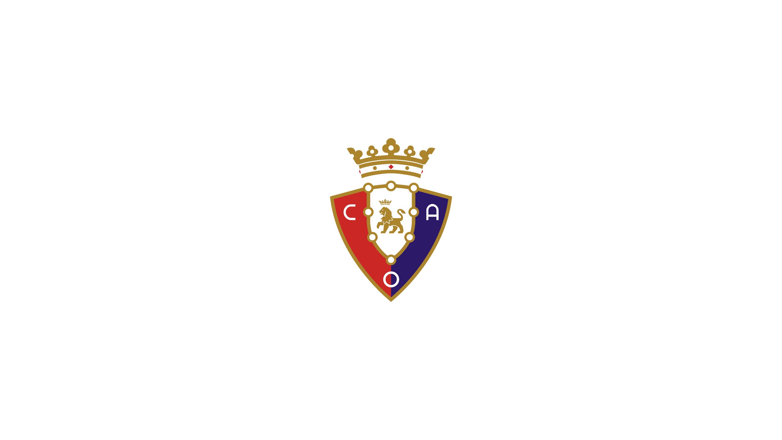 Laden Sie das Sport, Fußball, Logo, Emblem, Ca Osasuna-Bild kostenlos auf Ihren PC-Desktop herunter
