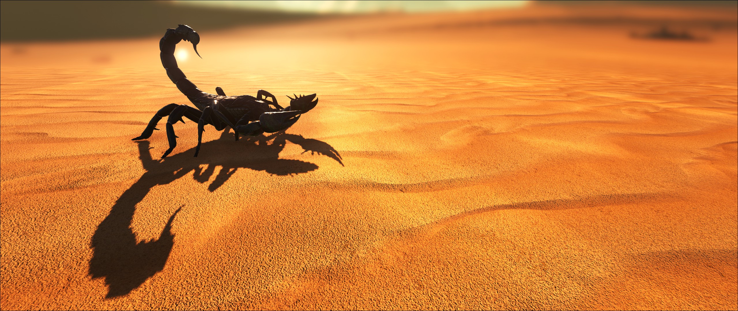 scorpion, video game, ark: survival evolved, desert, sand