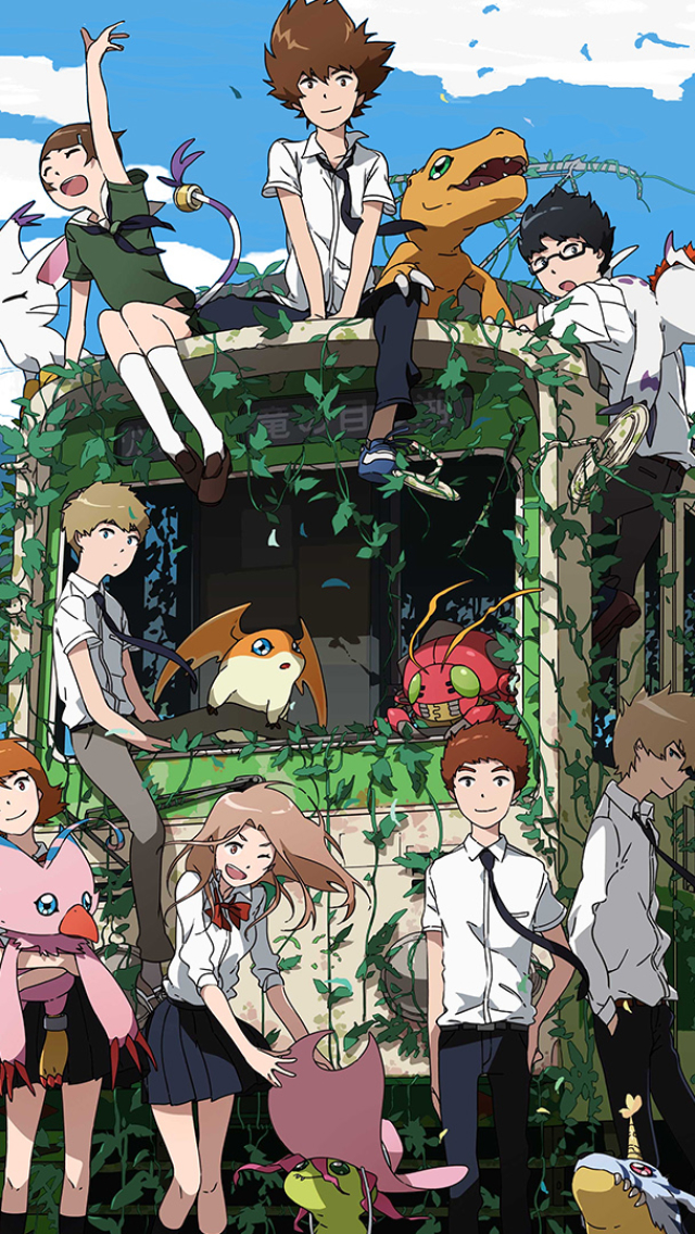 Download mobile wallpaper Anime, Digimon Adventure Tri for free.