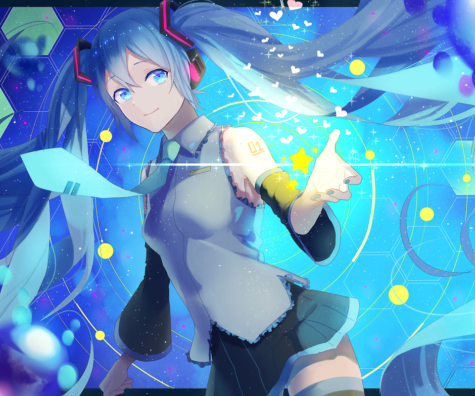 Laden Sie das Vocaloid, Hatsune Miku, Animes-Bild kostenlos auf Ihren PC-Desktop herunter