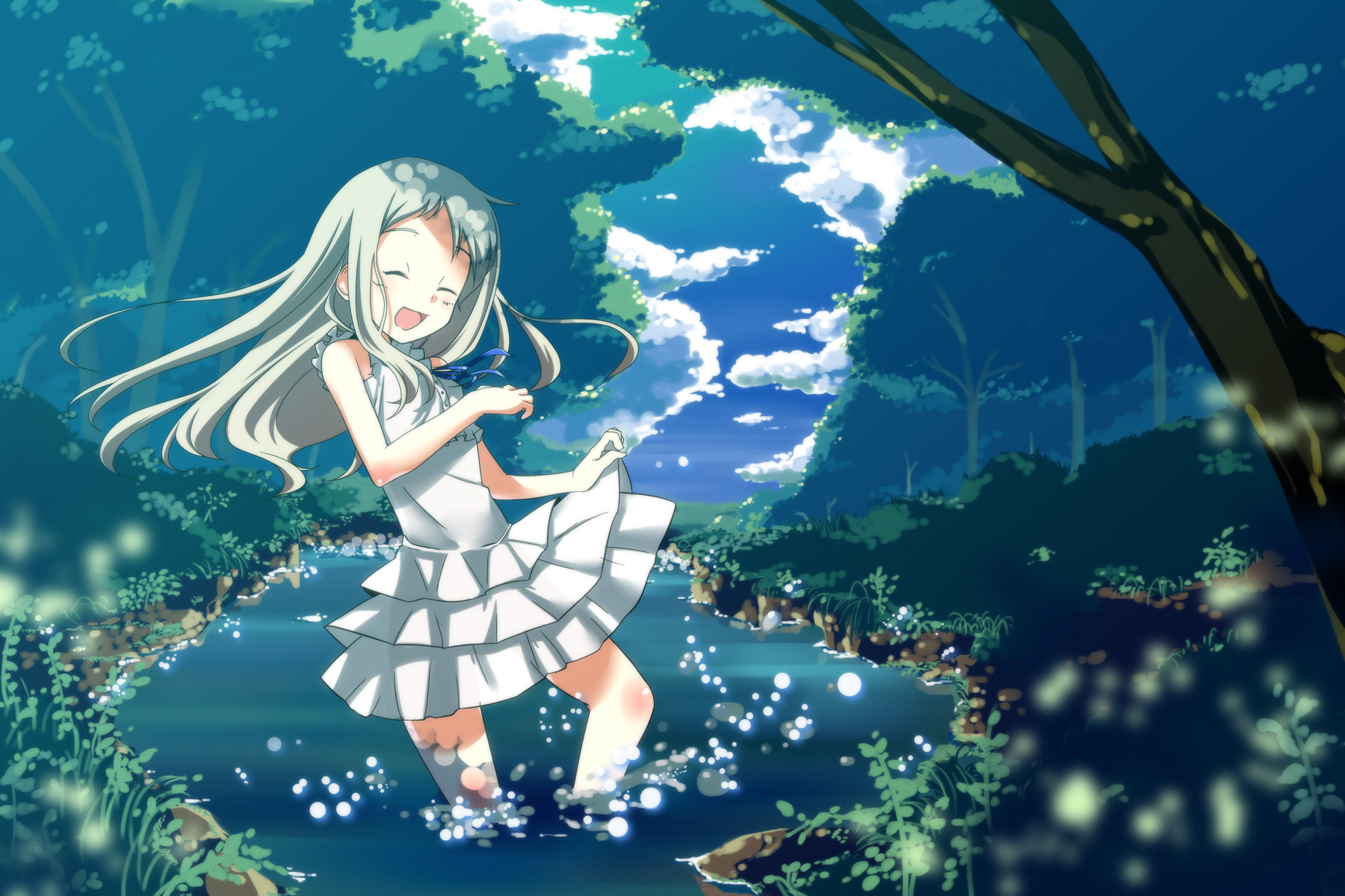 725019 Hintergrundbild herunterladen animes, anohana, meiko honma - Bildschirmschoner und Bilder kostenlos