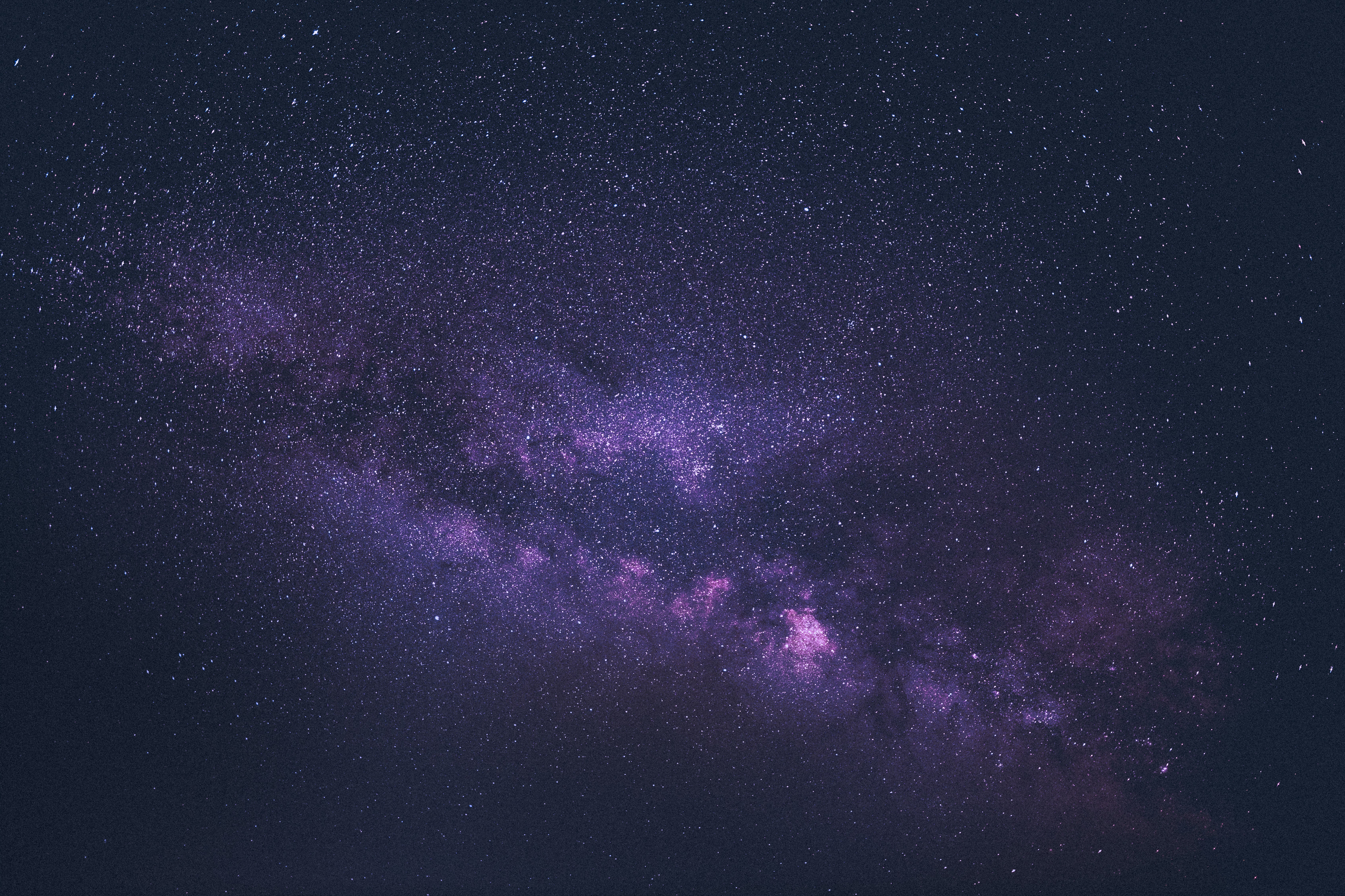 Desktop FHD violet, universe, stars, purple