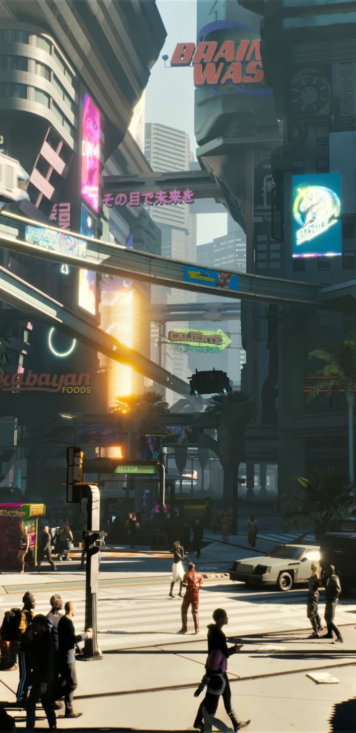 Download mobile wallpaper Video Game, Cyberpunk 2077 for free.