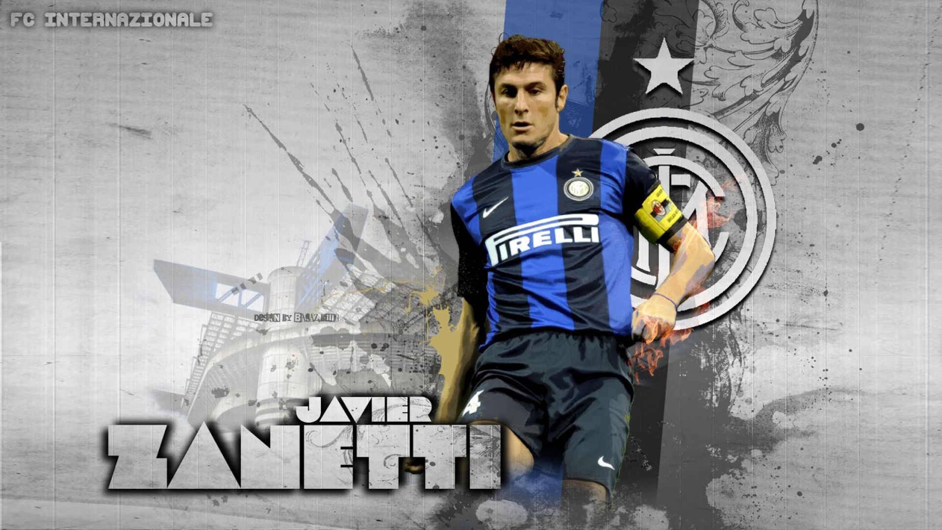 Handy-Wallpaper Sport, Fußball, Inter Mailand, Javier Zanetti kostenlos herunterladen.