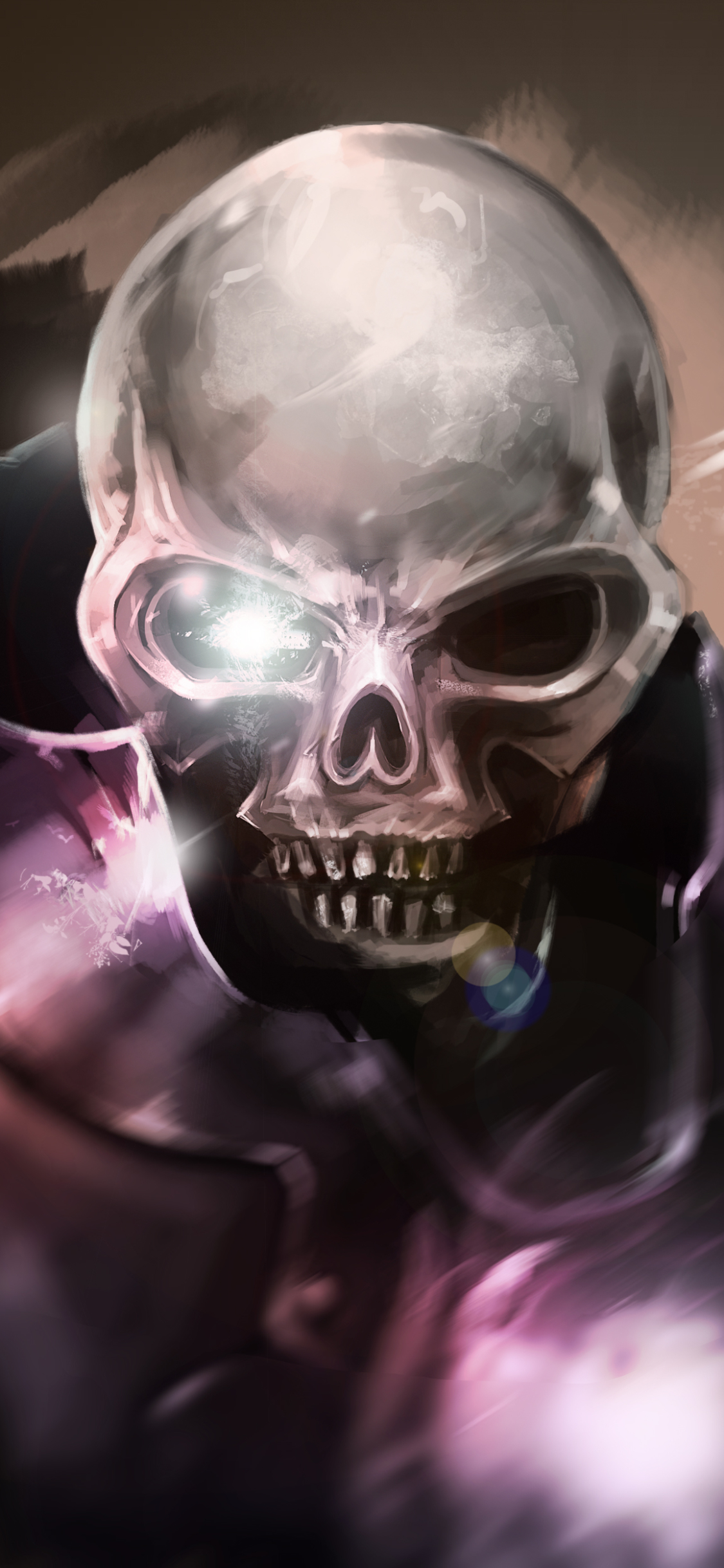 Download mobile wallpaper Dark, Skull, Skeleton for free.