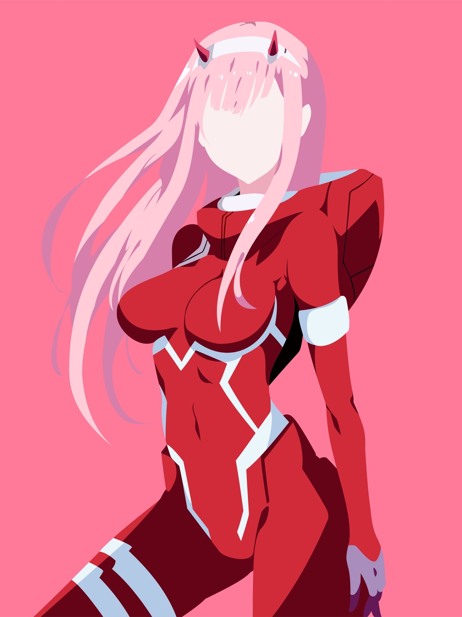 Handy-Wallpaper Animes, Darling In The Franxx, Zero Two (Liebling Im Franxx) kostenlos herunterladen.