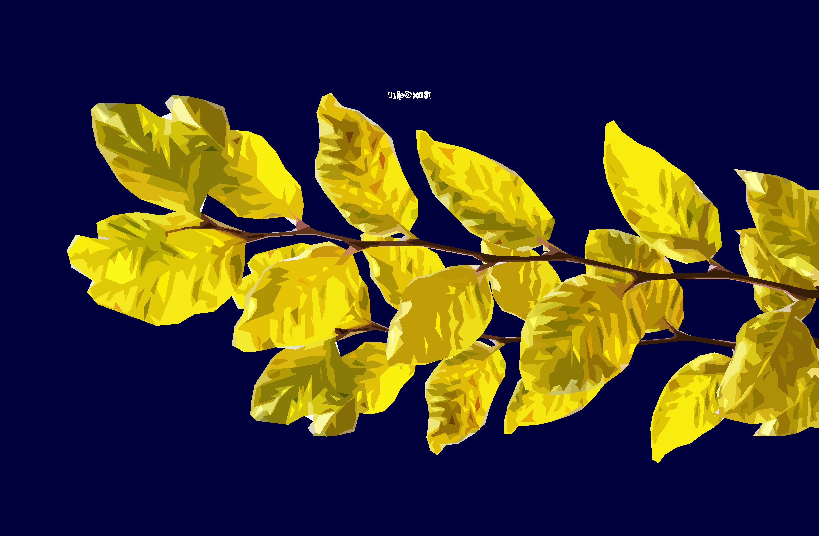 PCデスクトップに葉, 黄色, 芸術的, ミニマリスト, 単純画像を無料でダウンロード