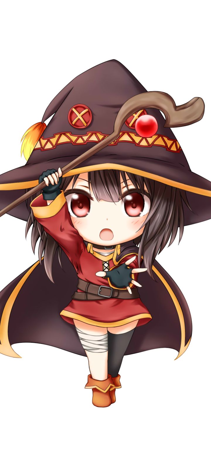 Handy-Wallpaper Animes, Konosuba: God's Blessing On This Wonderful World!, Megumin (Konosuba), Konosuba kostenlos herunterladen.